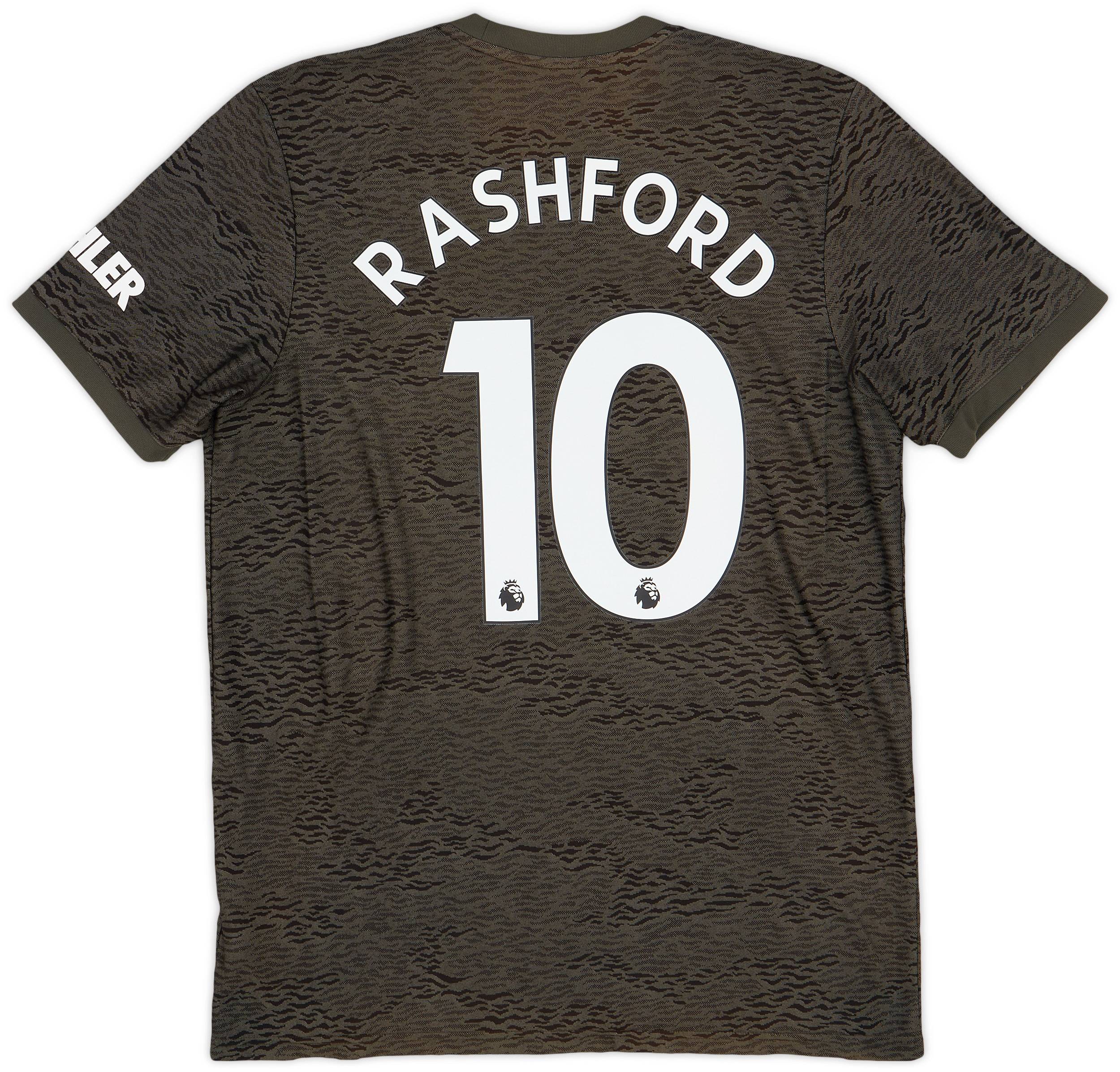 2020-21 Manchester United Away Shirt Rashford #10 - 9/10 - (L)