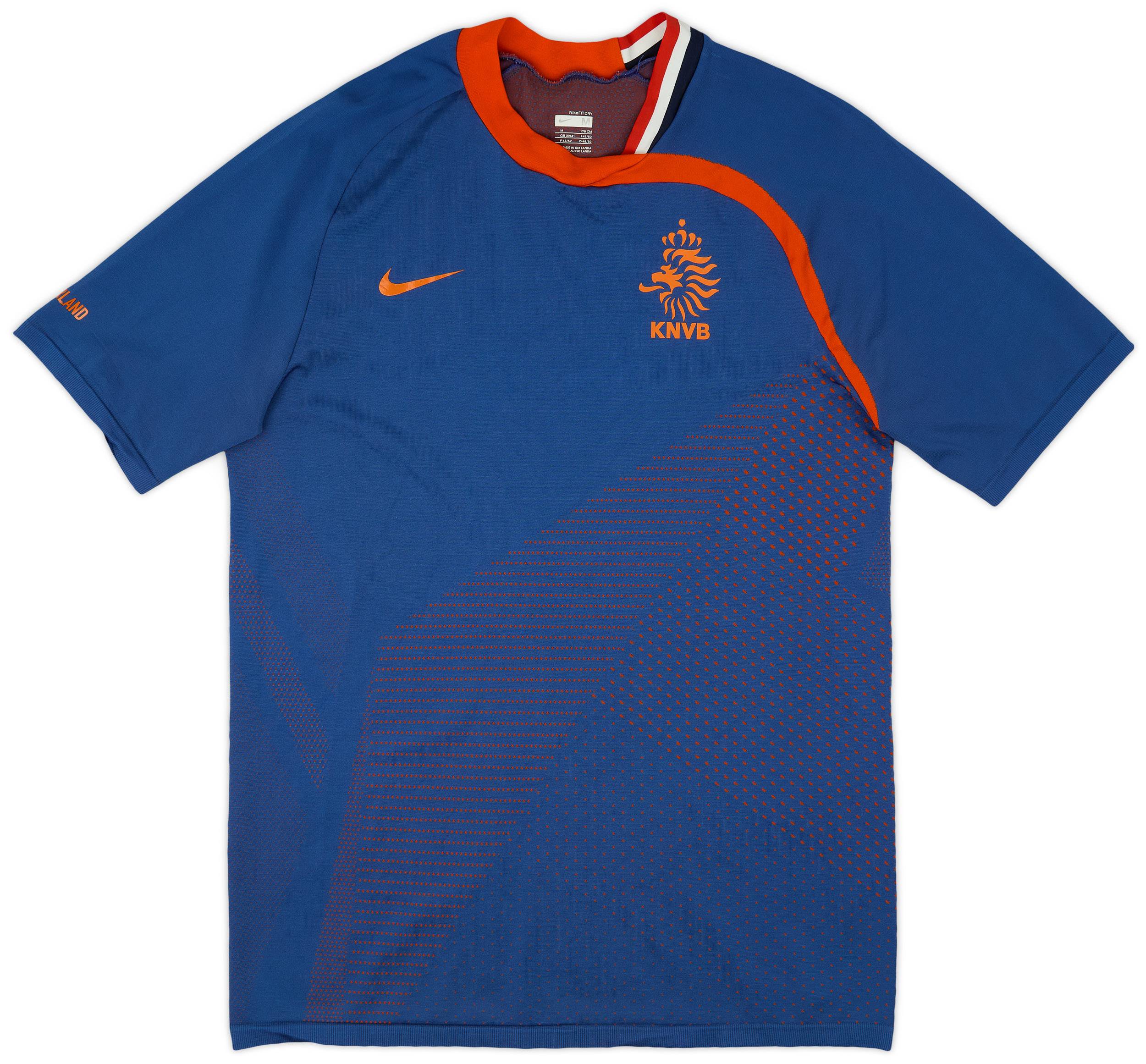 2008-09 Netherlands Player Issue Nike Training Shirt - 9/10 - (M)