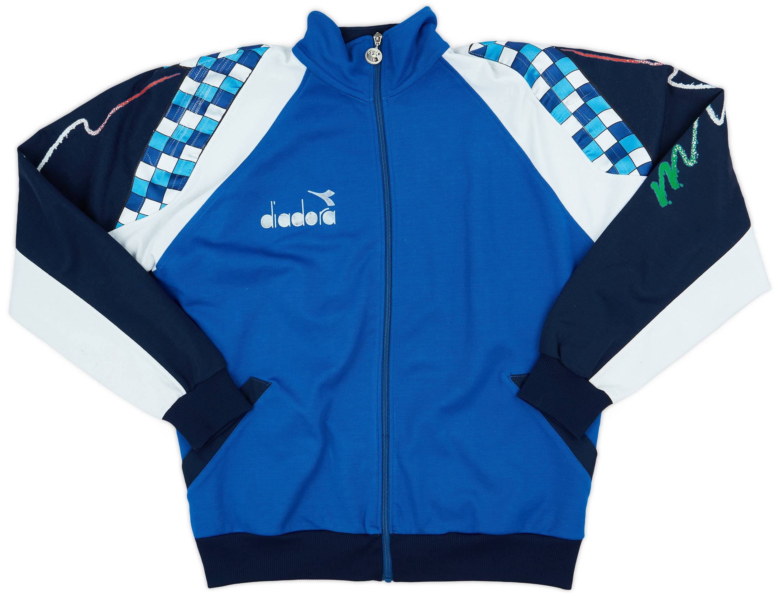 1990 Diadora Track Jacket (Italy) - 6/10 - (3XL)