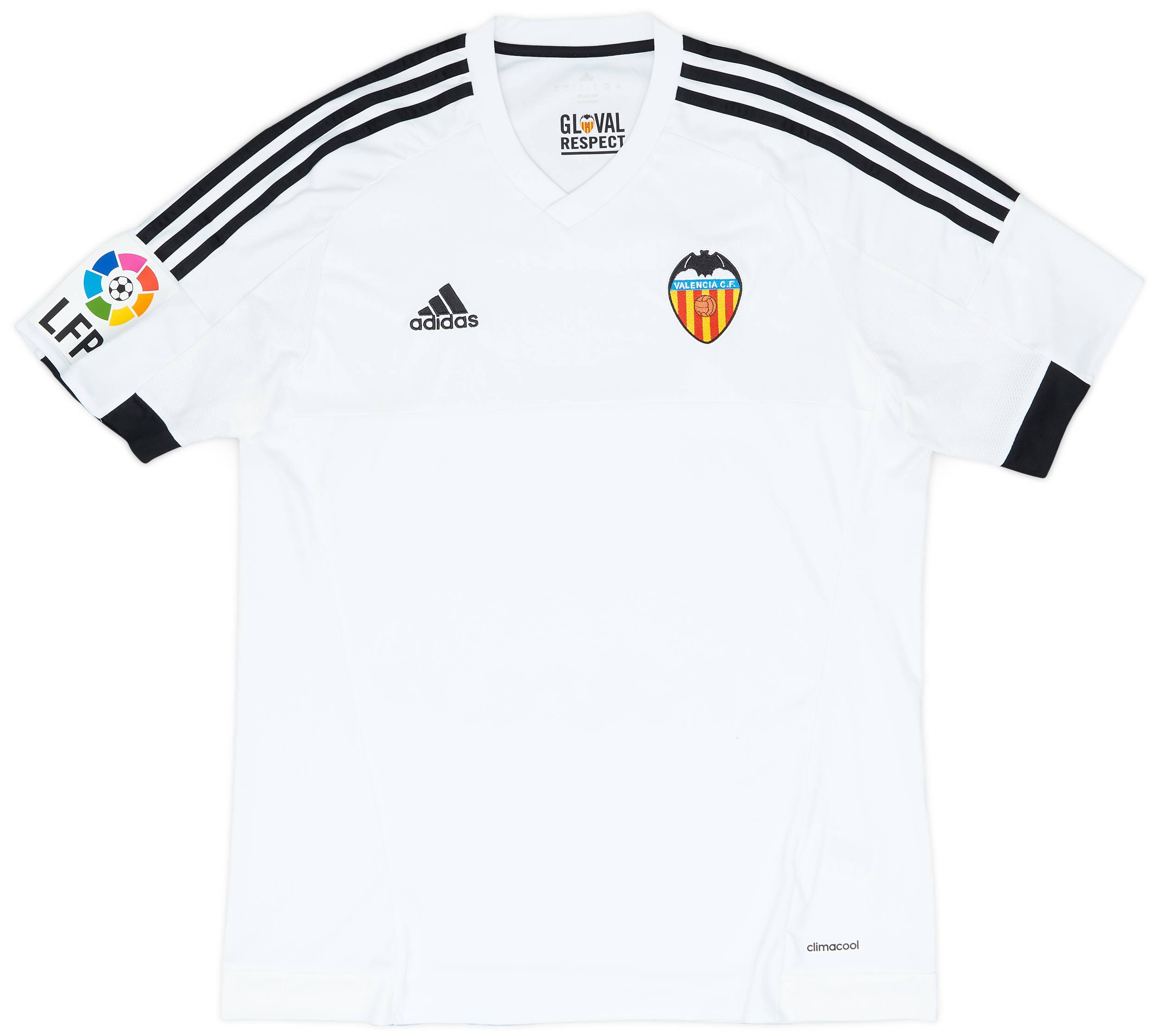 2015-16 Valencia Home Shirt - 7/10 - (L)