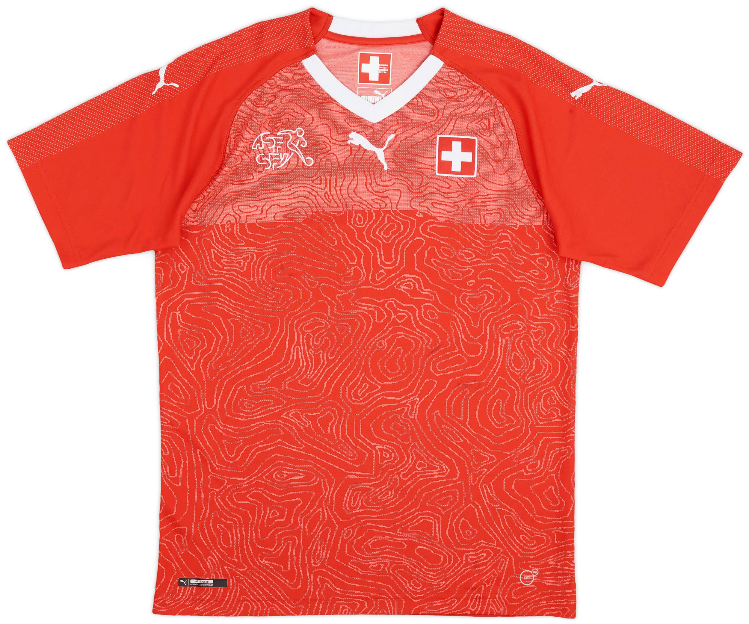 2018-20 Switzerland Home Shirt - 6/10 - (M)