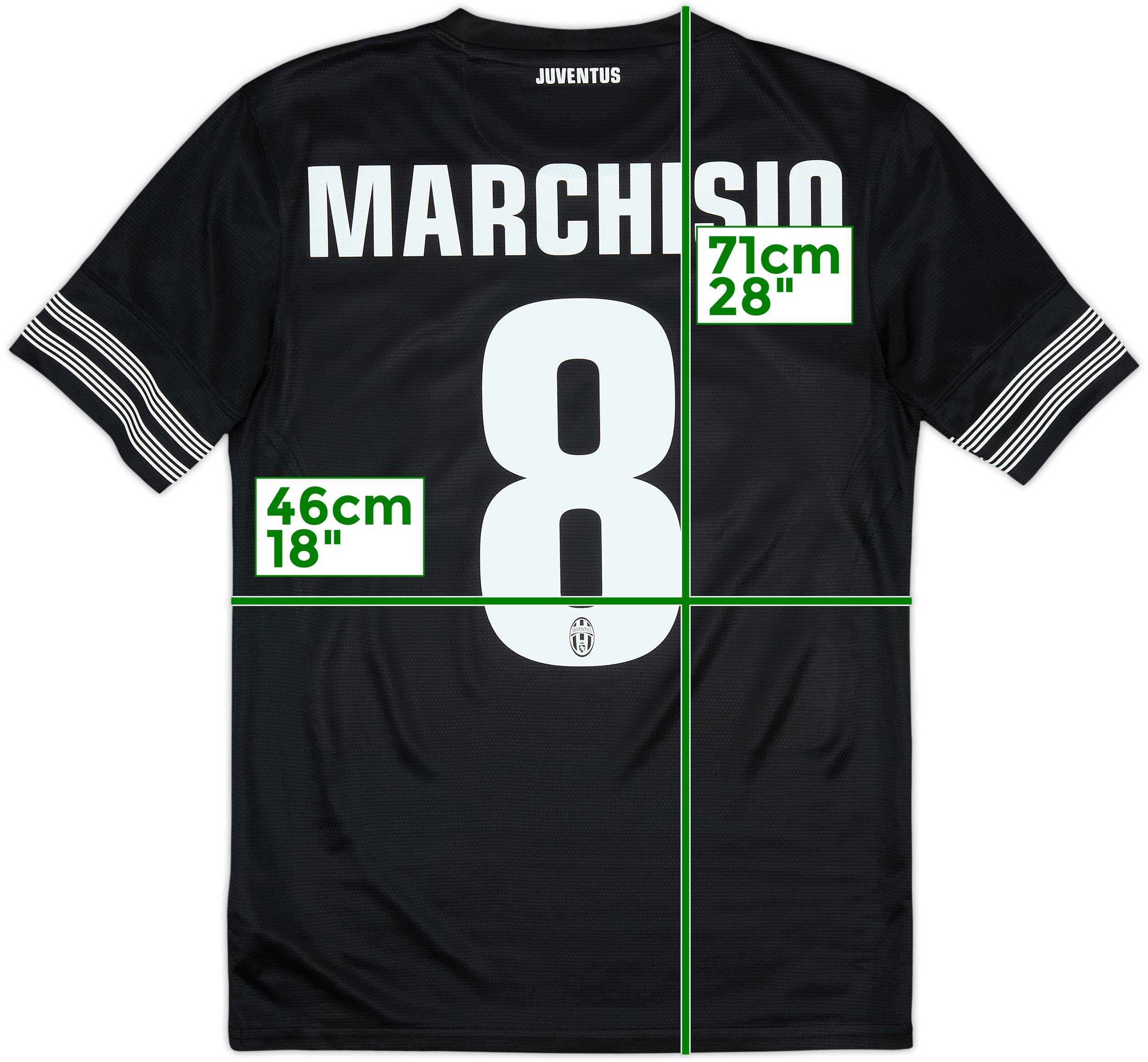 2012-13 Juventus Away Shirt Marchisio #8 - 8/10 - (S)