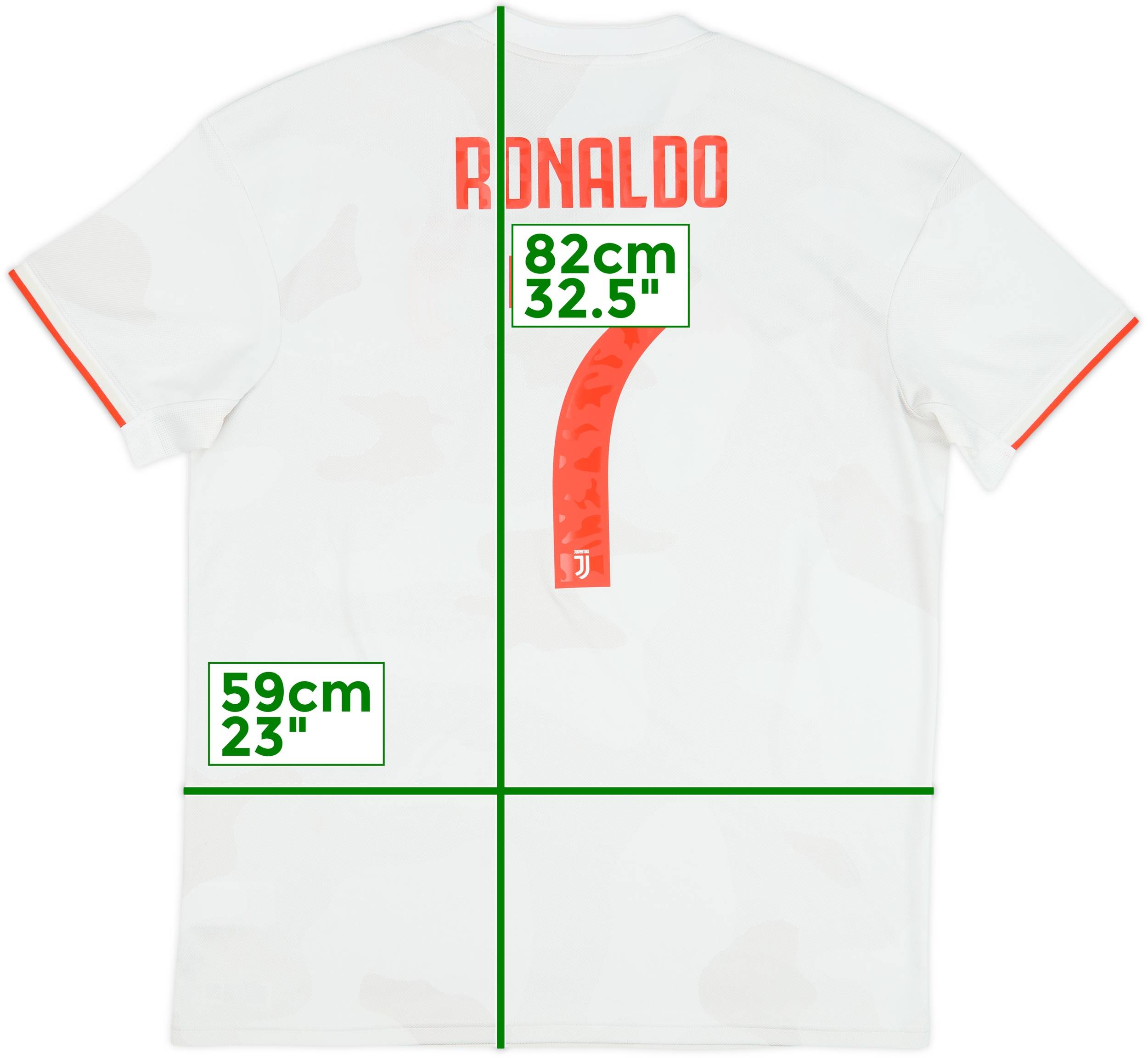 2019-20 Juventus Away Shirt Ronaldo #7 - 7/10 - (XL)