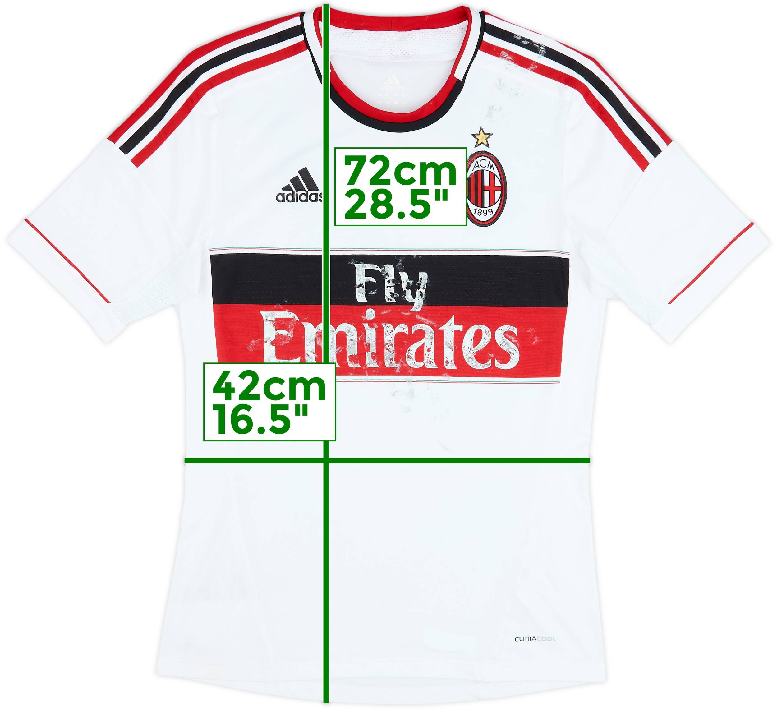 2012-13 AC Milan Away Shirt - 4/10 - (S)