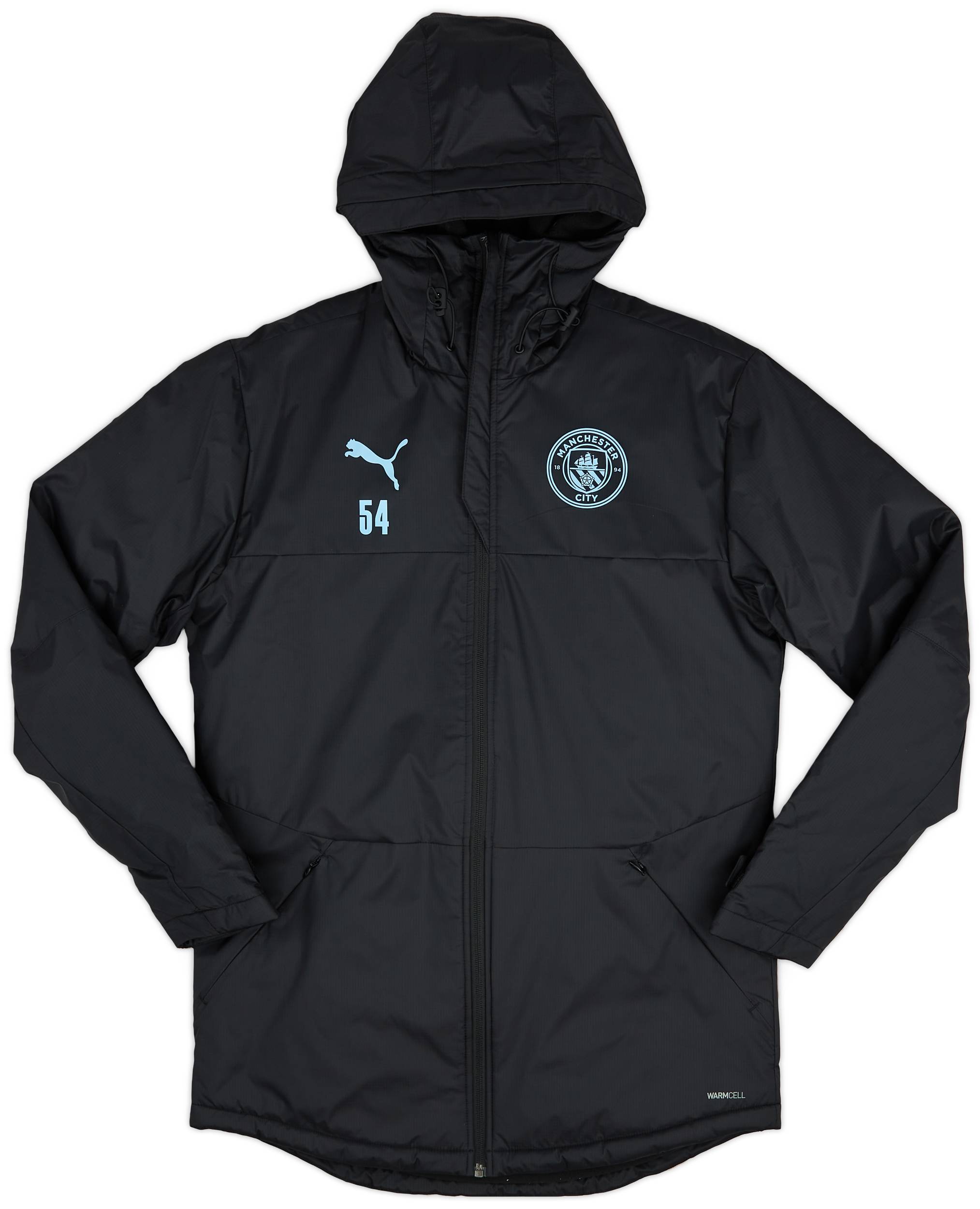 2021-22 Manchester City Player Issue Winter Jacket #54 - 7/10 - (S)
