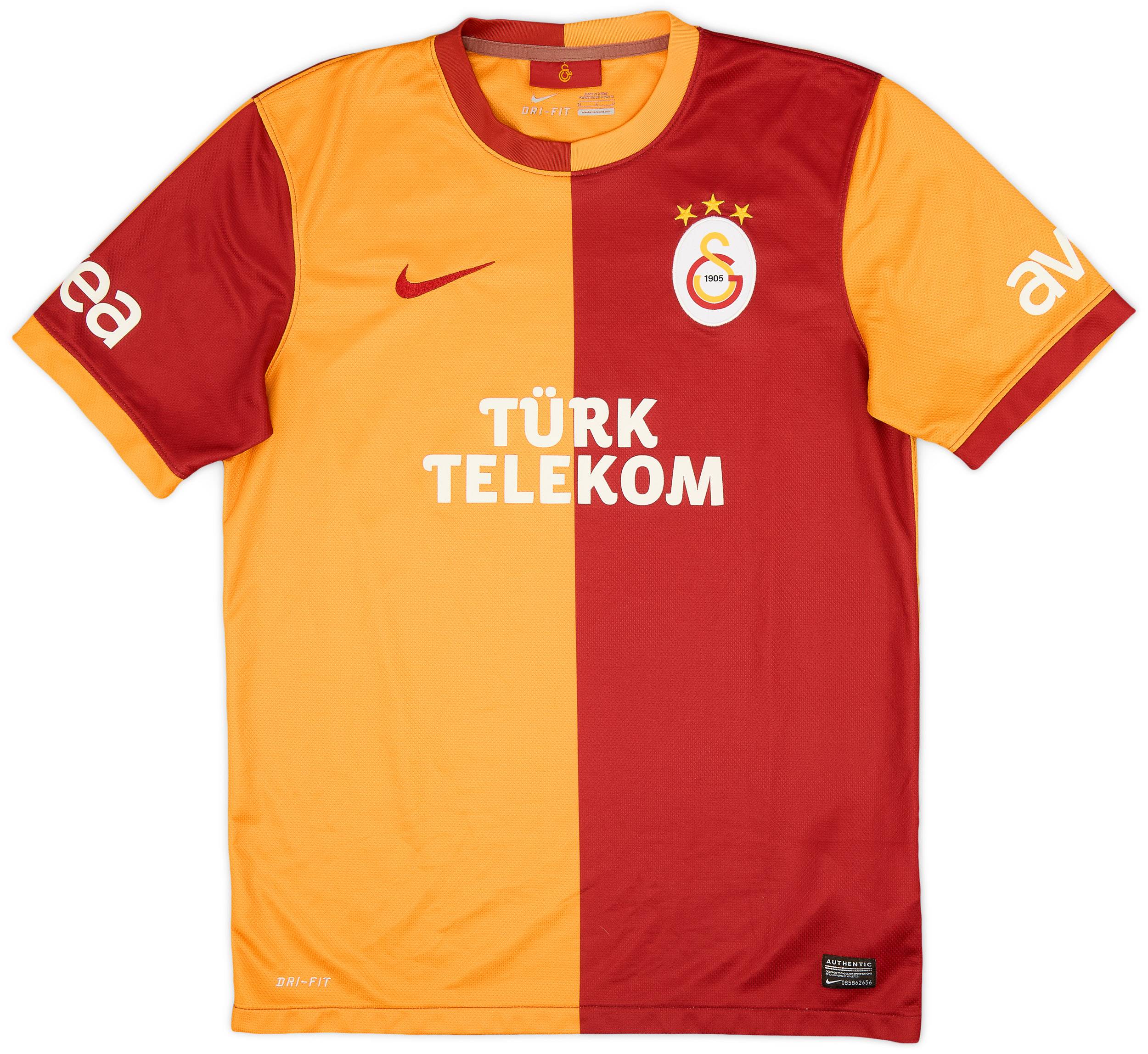2013-14 Galatasaray Home Shirt - 8/10 - (M)