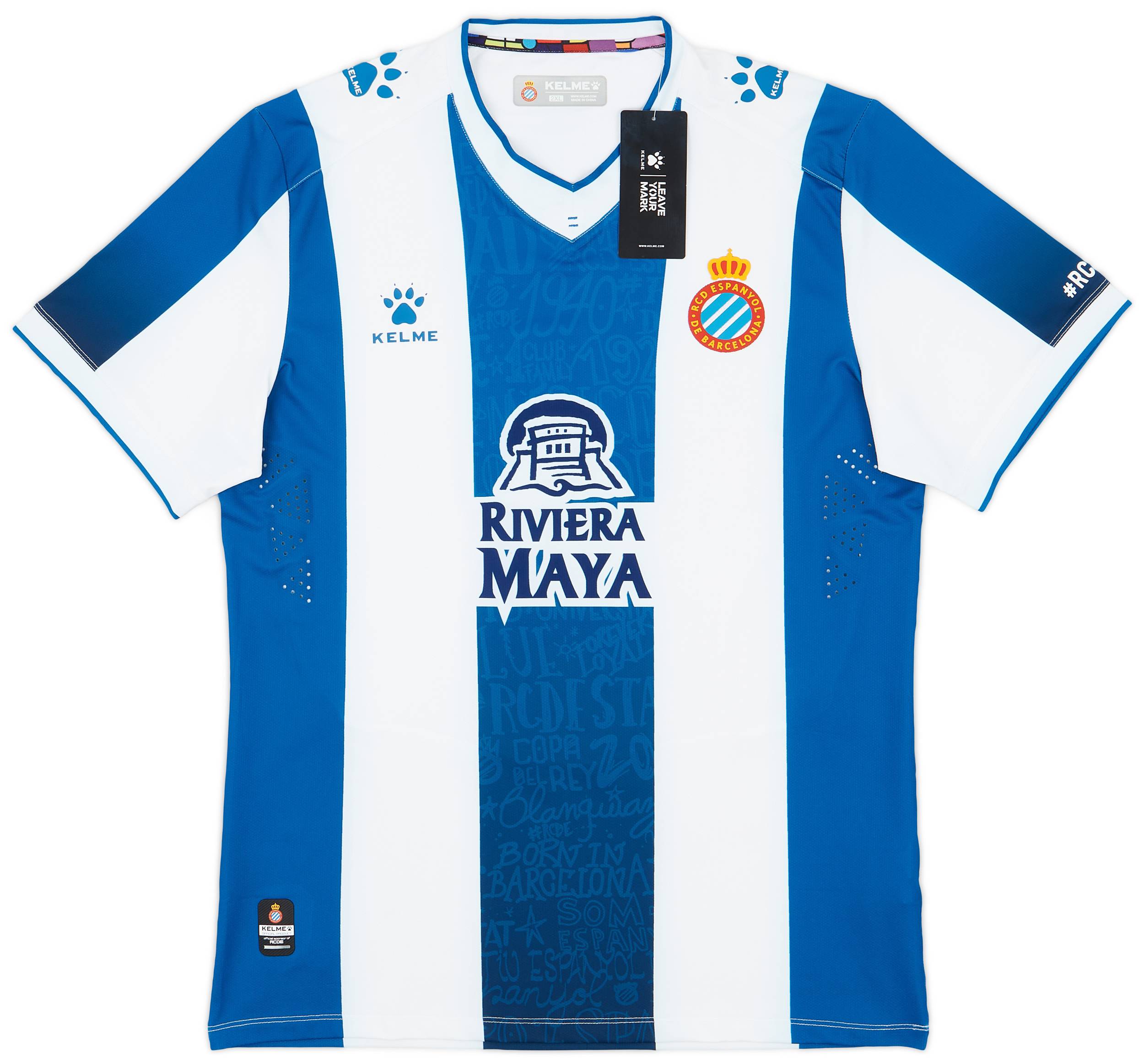 2019-20 Espanyol Home Shirt