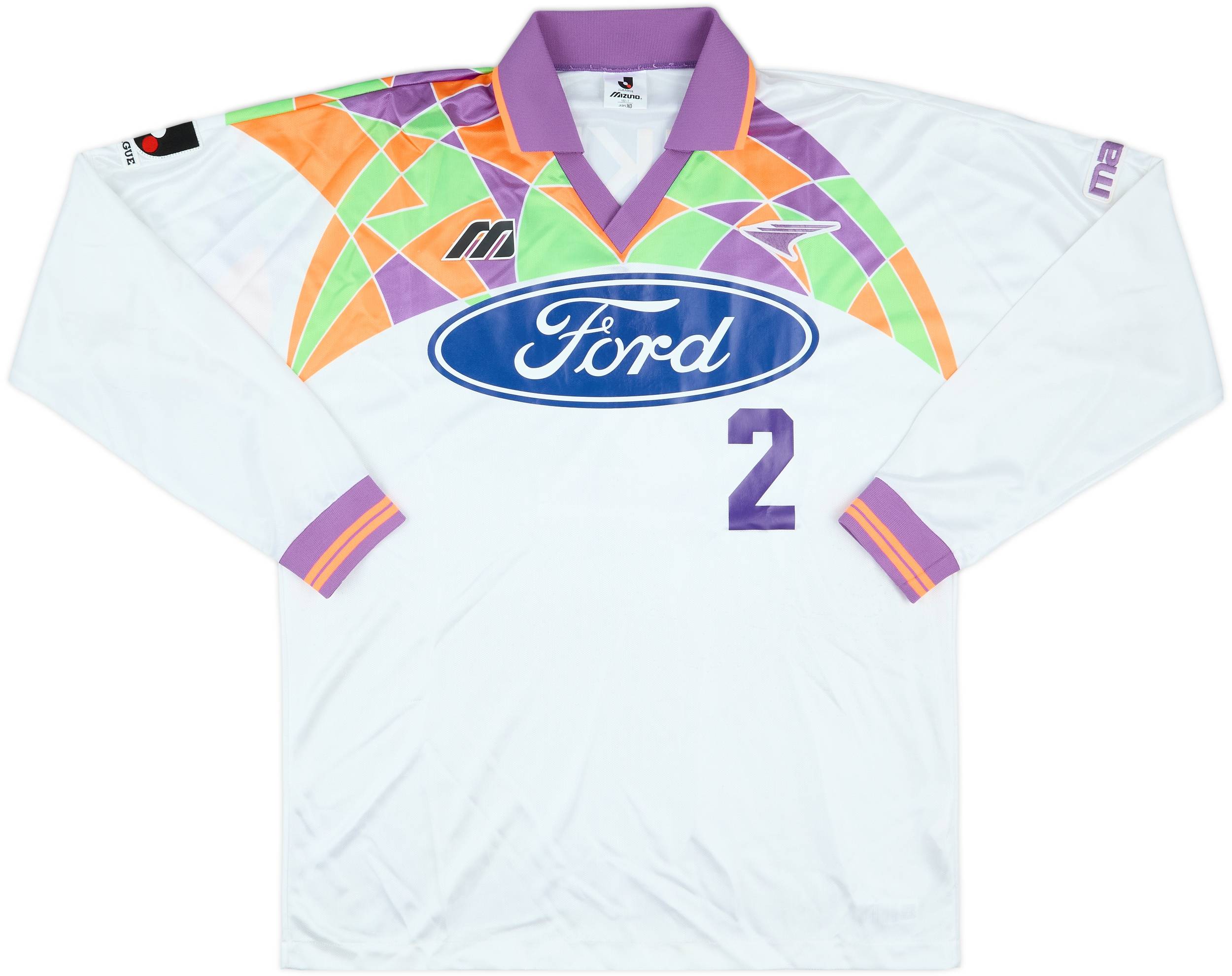 1993-94 Sanfrecce Hiroshima Match Issue Away L/S Shirt #2