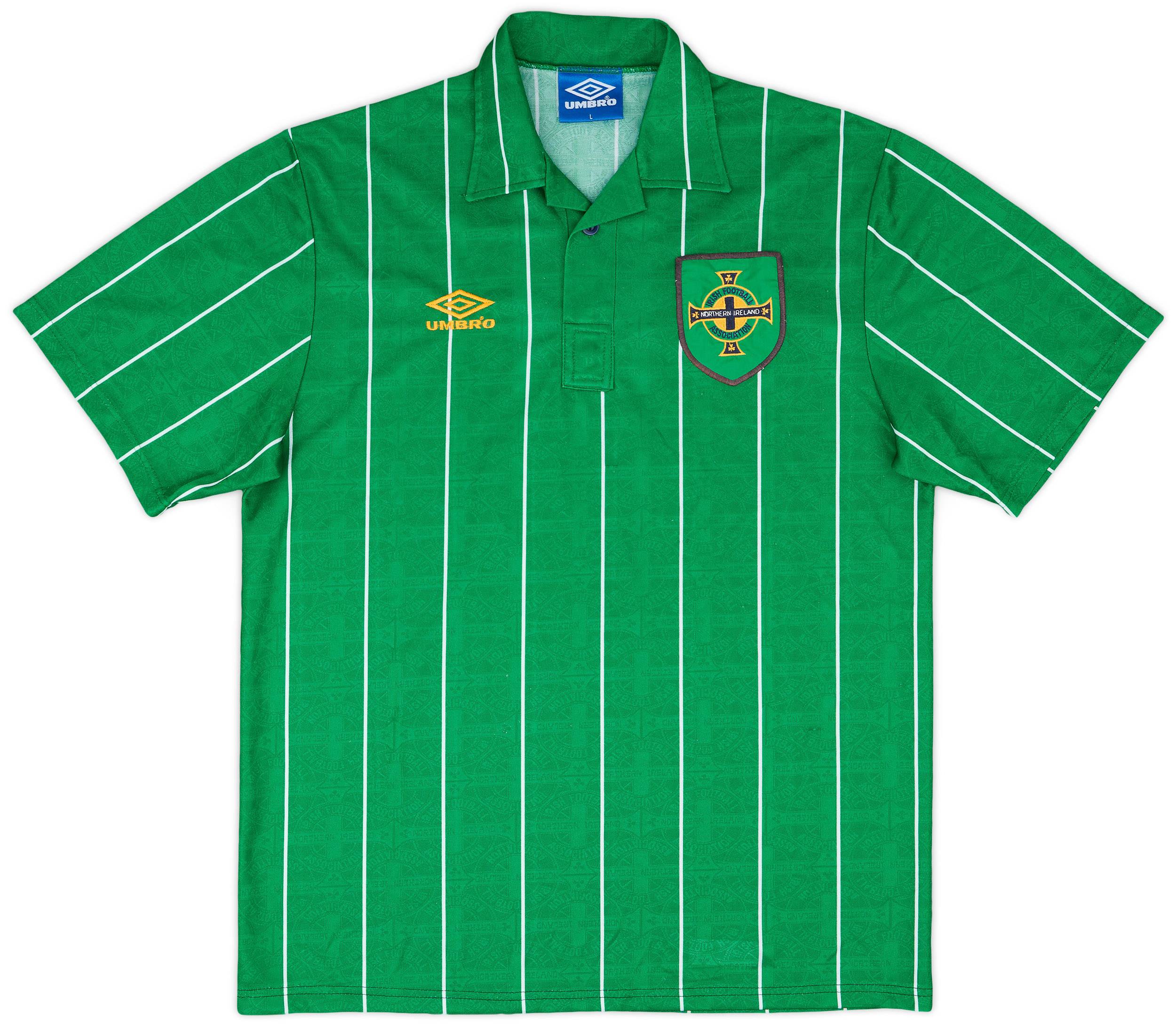 1992-94 Northern Ireland Home Shirt #2 - 6/10 - (L)