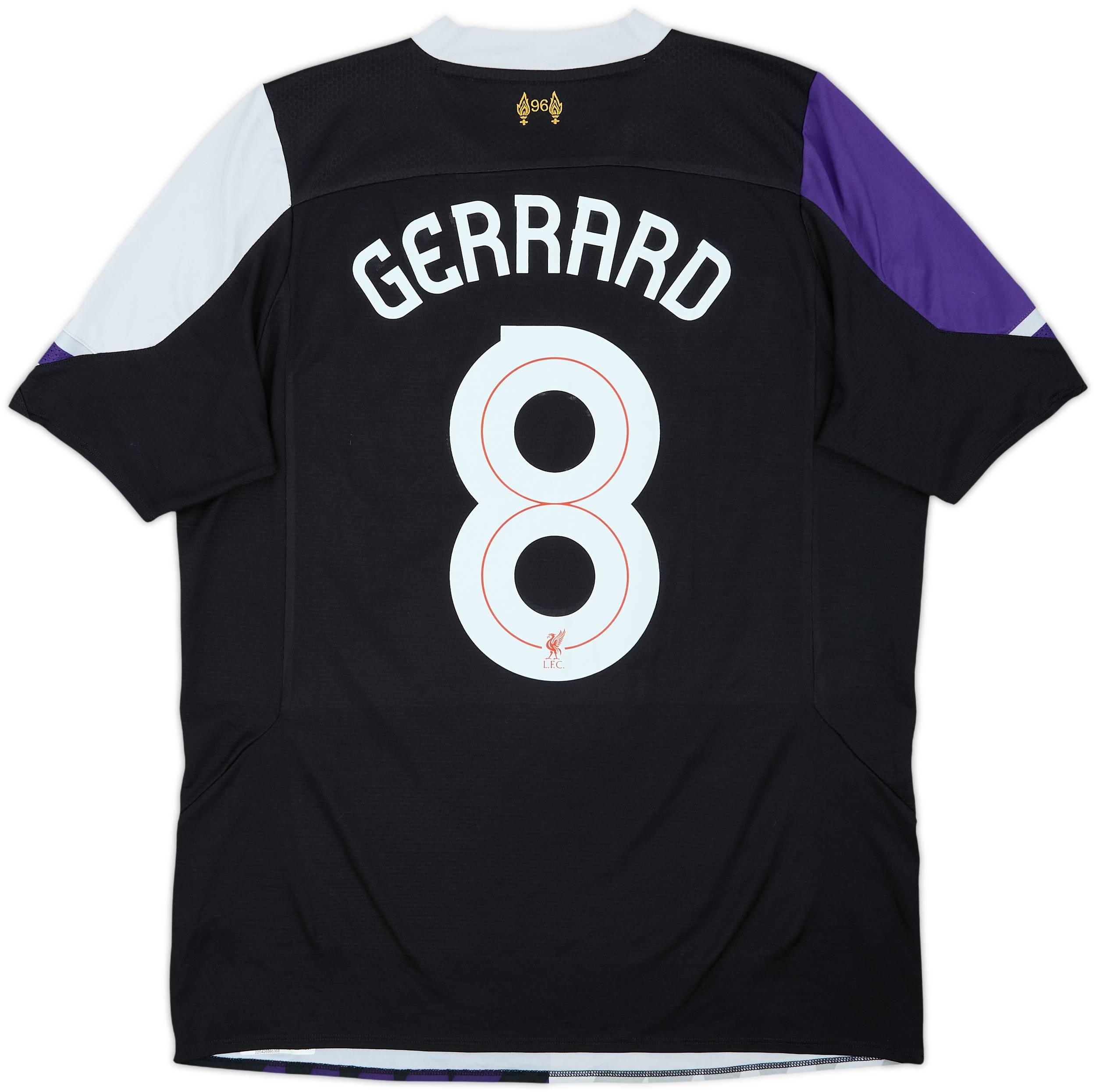 2013-14 Liverpool Third Shirt Gerrard #8 - 6/10 - (L)