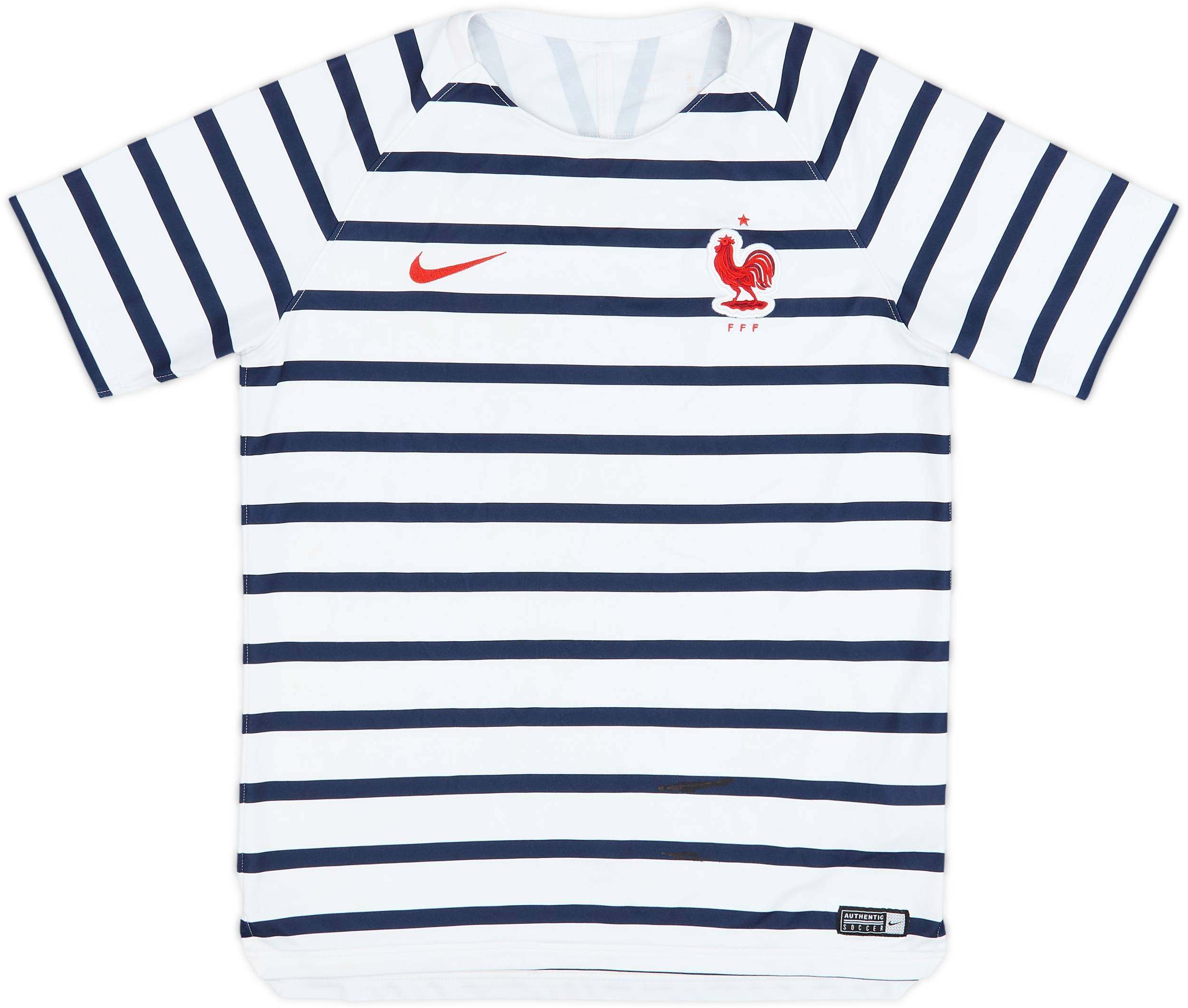 2018-19 France Nike Training Shirt - 7/10 - (XL.Boys)