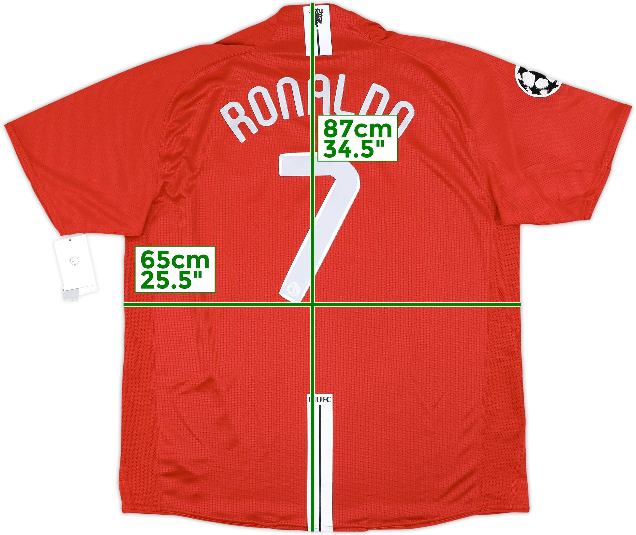 2007-09 Manchester United 'Moscow 2008' Home Shirt Ronaldo