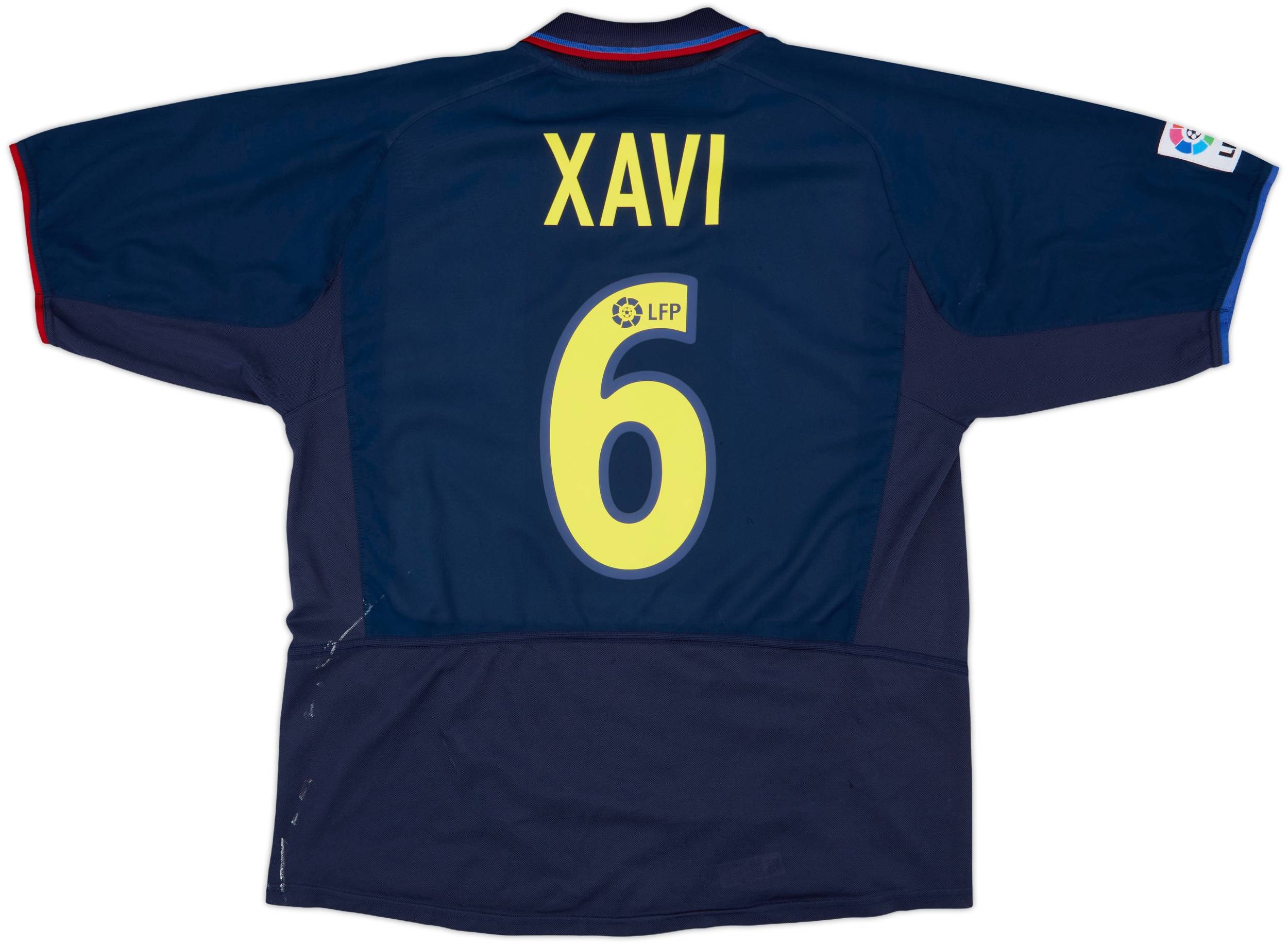 FC Barcelona XAVI No.6 スペインリーグ　サッカー FC Barcelona XAVI No.6 スペインリーグ サッカー