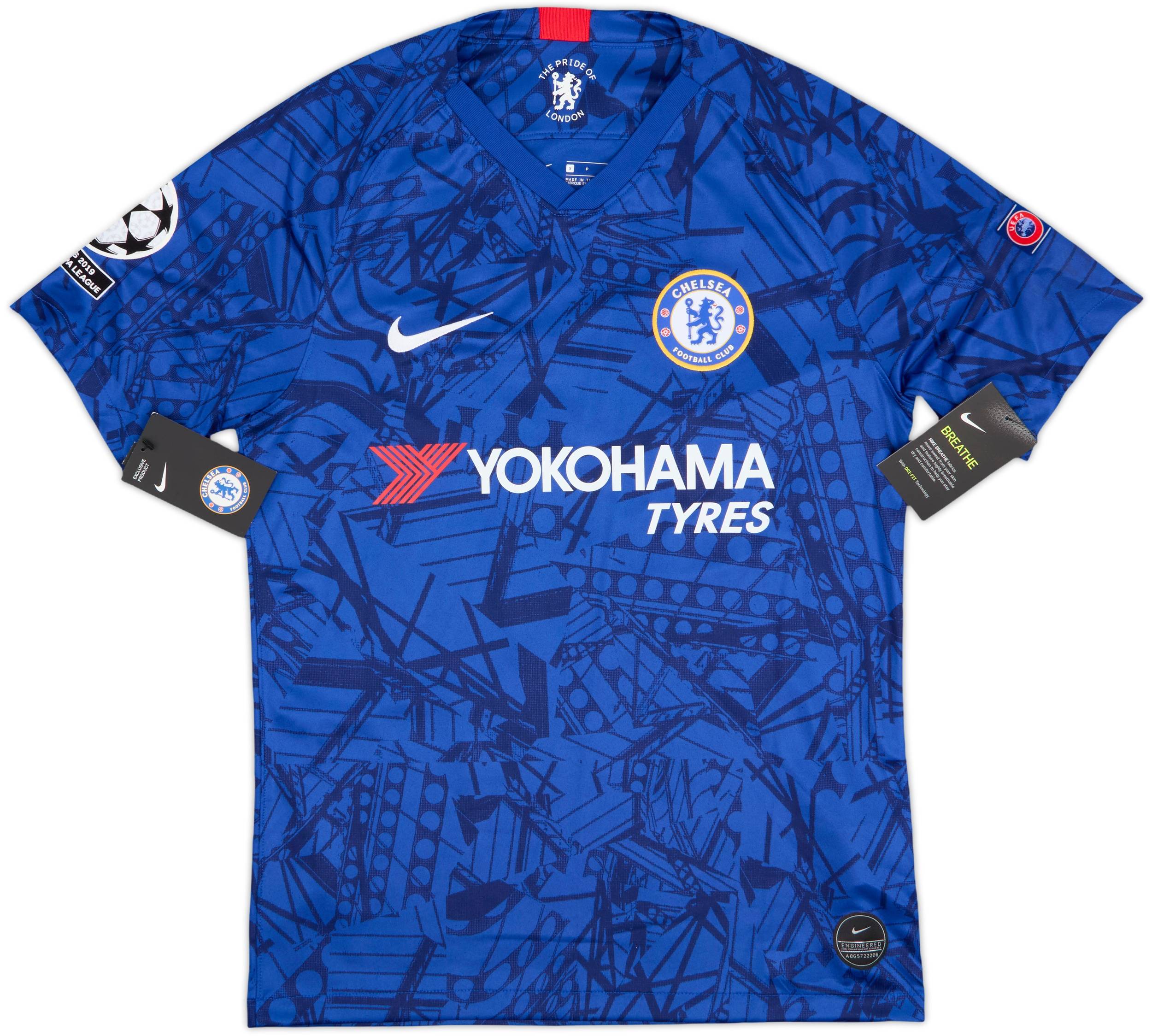 チェルシーユニフォーム JORGINHO 5 イエロージャージ 2019-20 Chelsea Home Shirt Jorginho #5 (S)