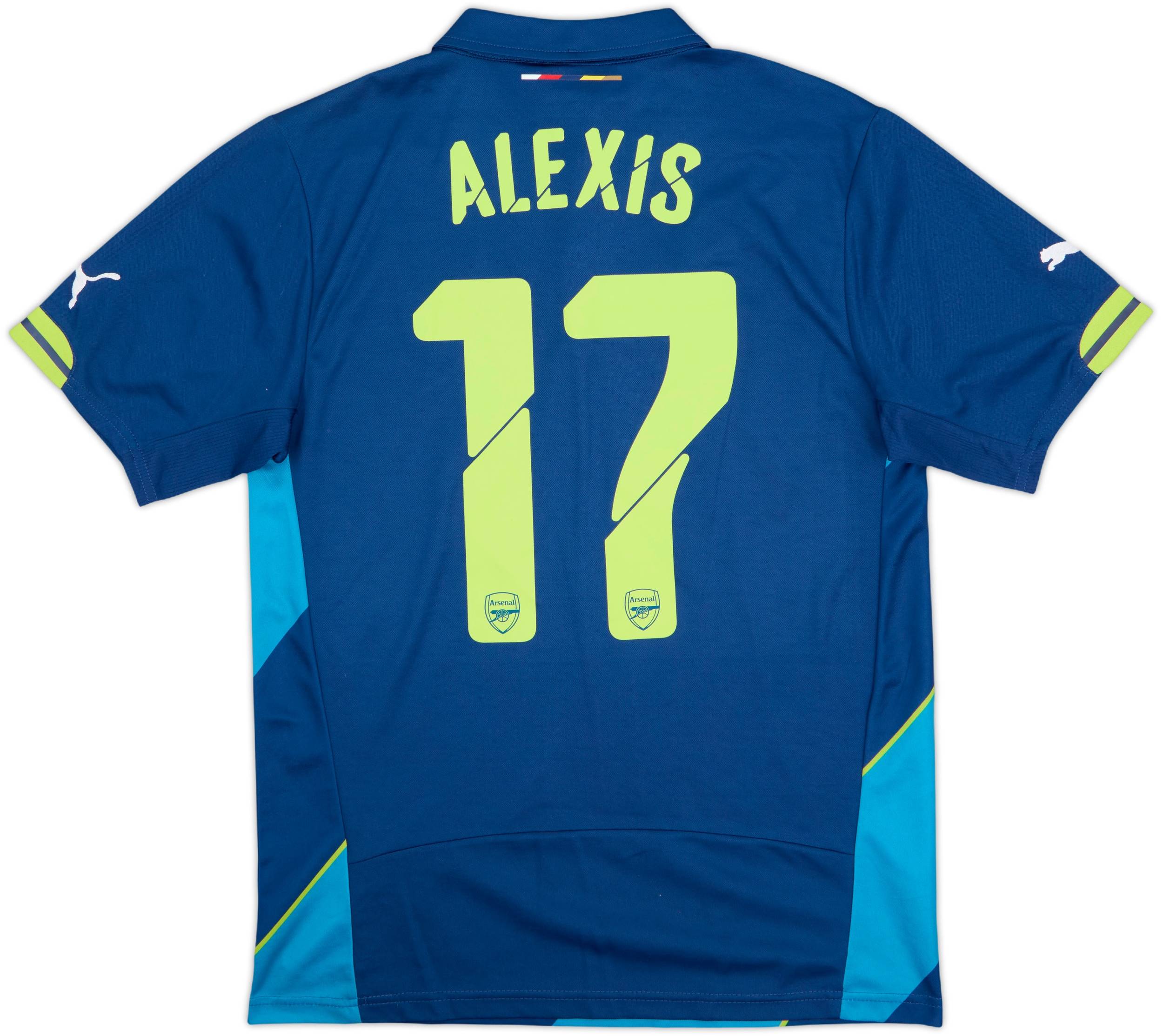 2014-15 Arsenal Third Shirt Alexis #17 (S)