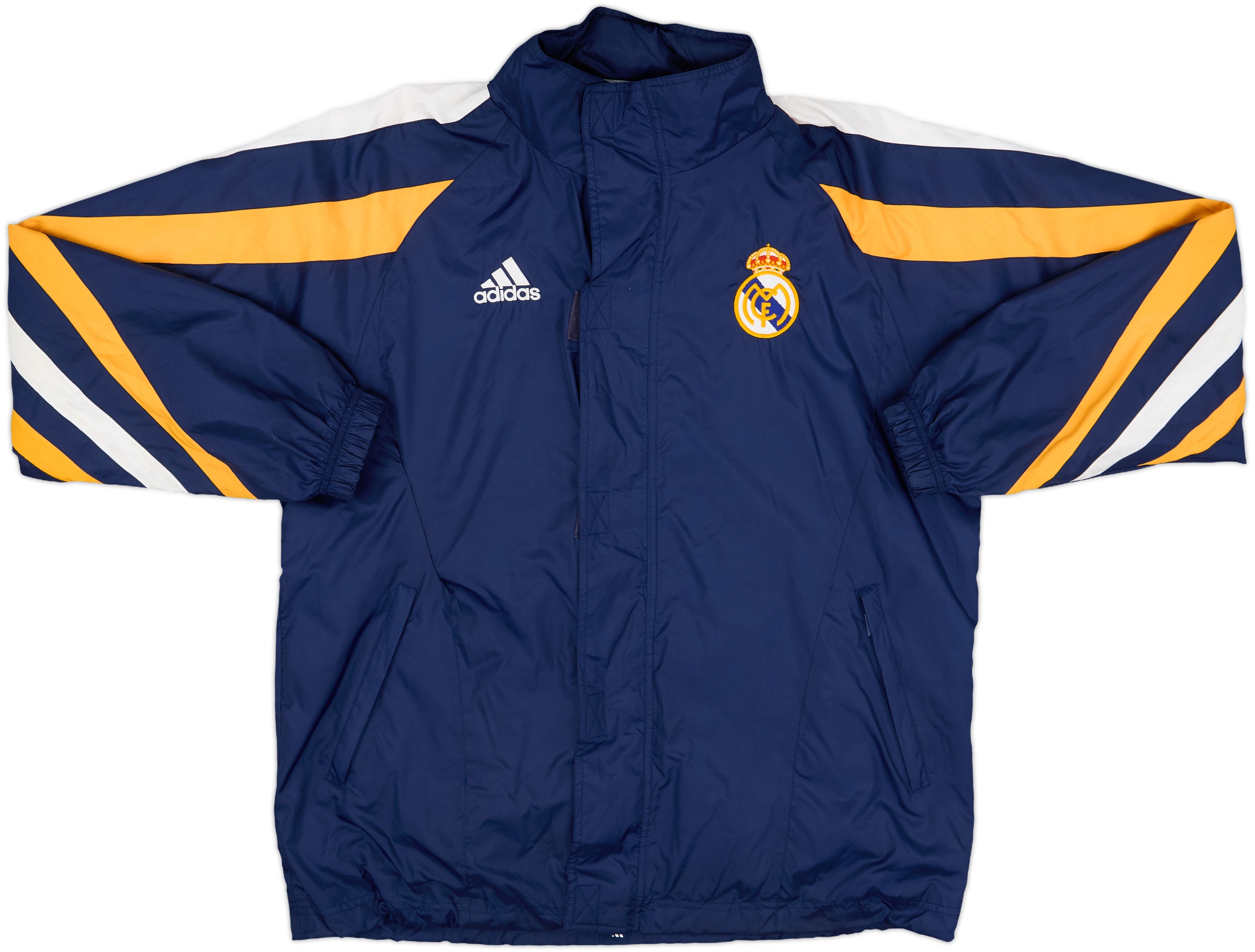ウェア Real Madrid Real Madrid Jacket - Adidas Windbreaker (Full Zip) - Mens XL