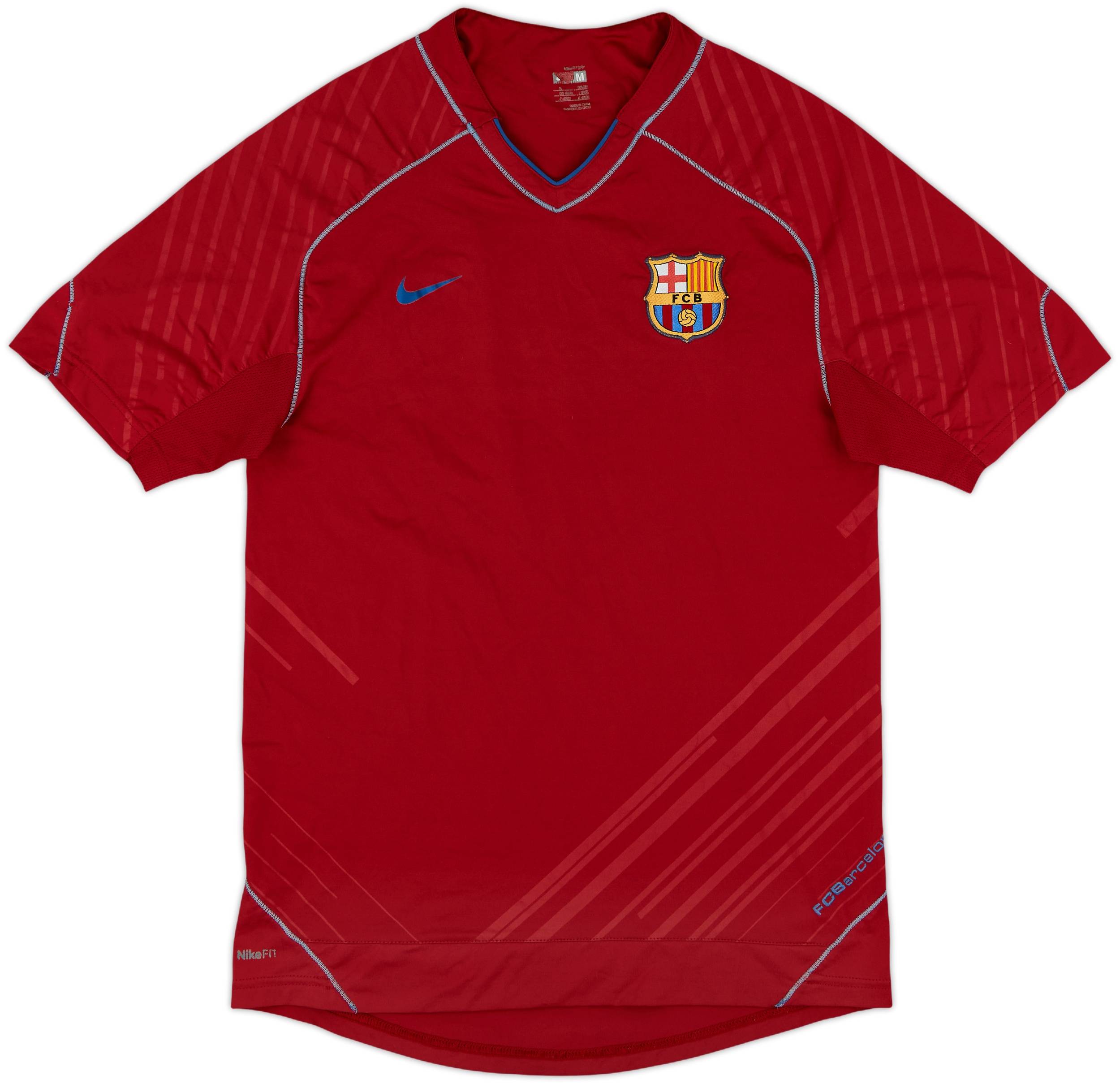 2007-08 Barcelona Nike Training Shirt - 8/10 - (M)