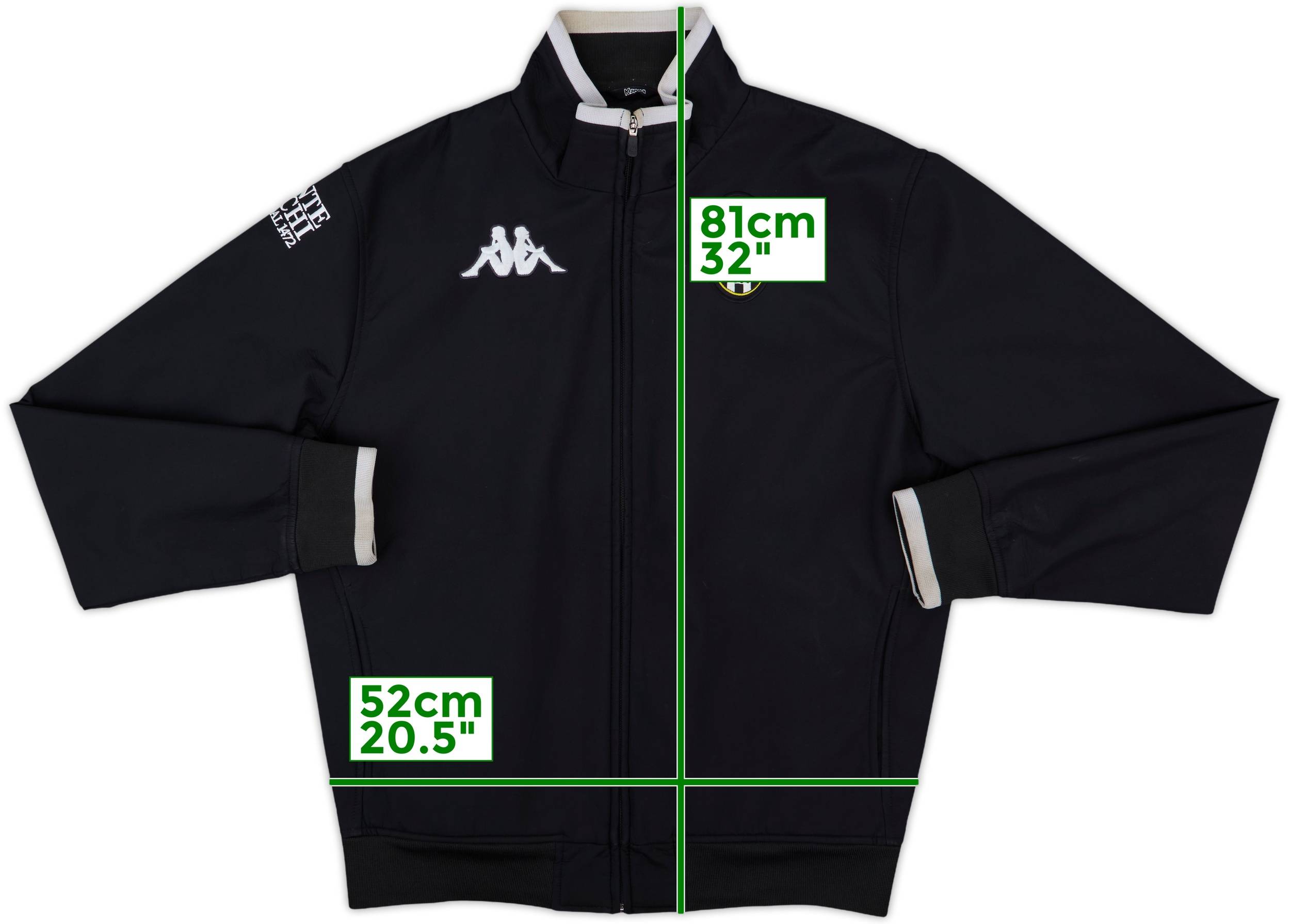 2011-12 AC Siena Kappa Track Jacket - 6/10 - (L)