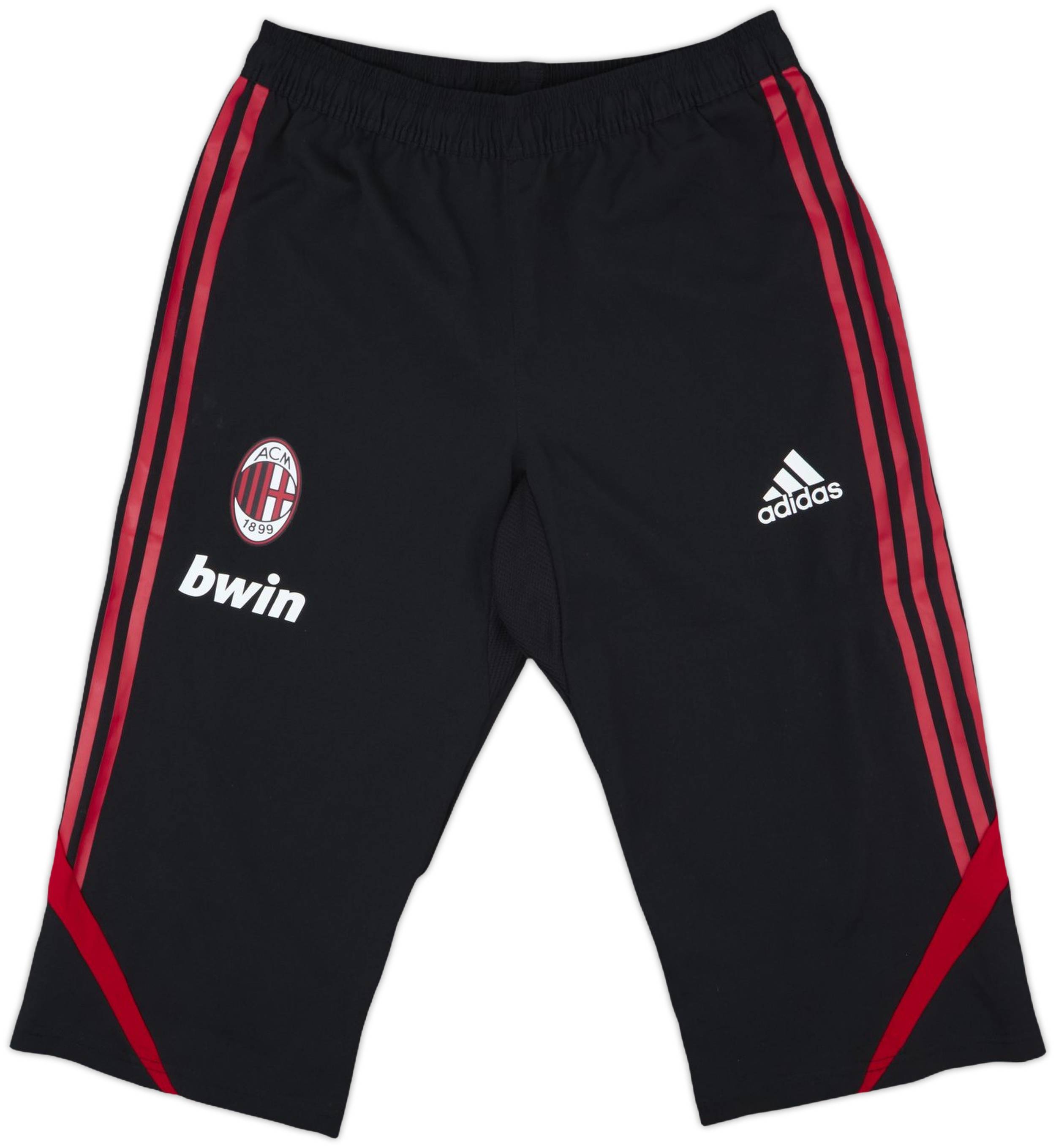 2008-09 AC Milan adidas 3/4 Training Pants - 7/10 - (S)