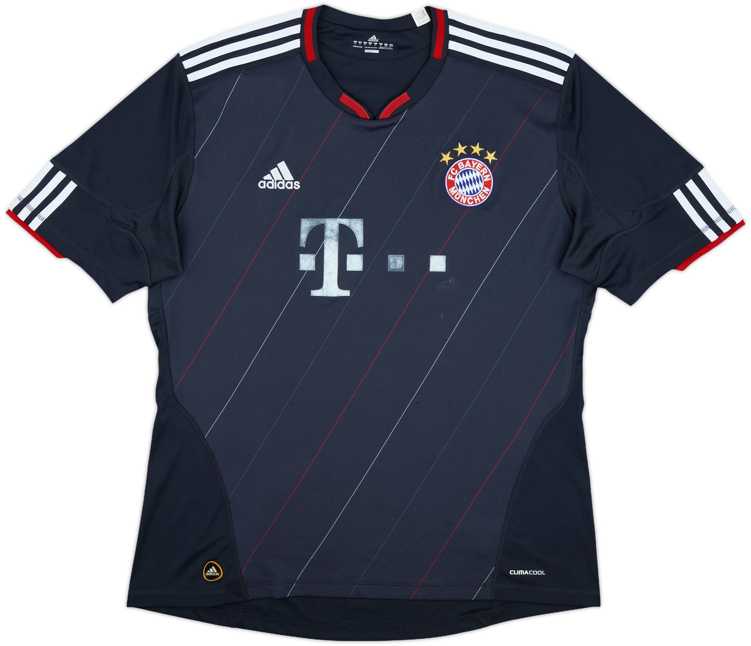 10-11 FC Bayern Munich Game shirt バイエルン 2010-11 Bayern Munich Third Shirt - 5/10 - (XL)