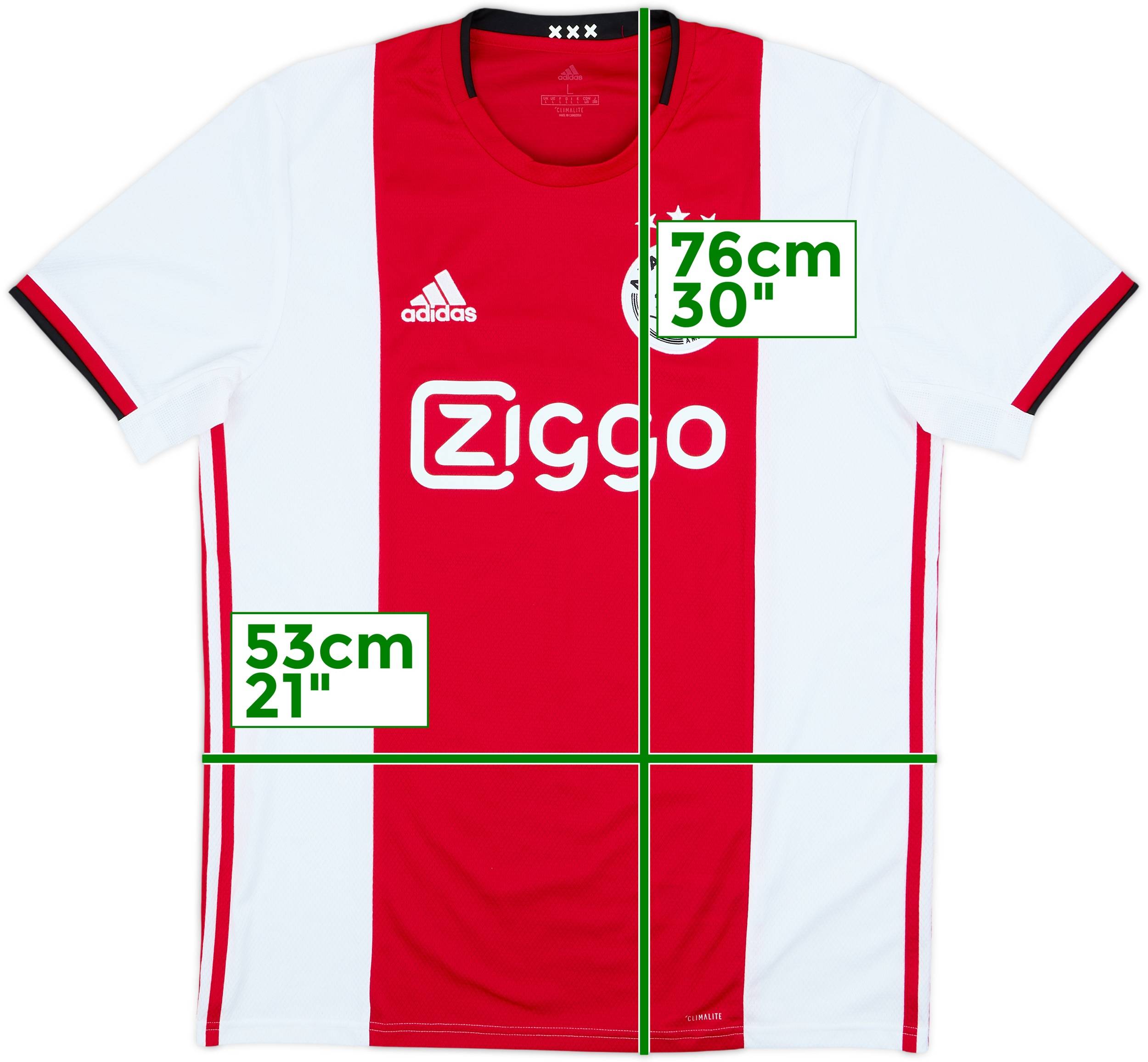 2019-20 Ajax Home Shirt - 10/10 - (L)
