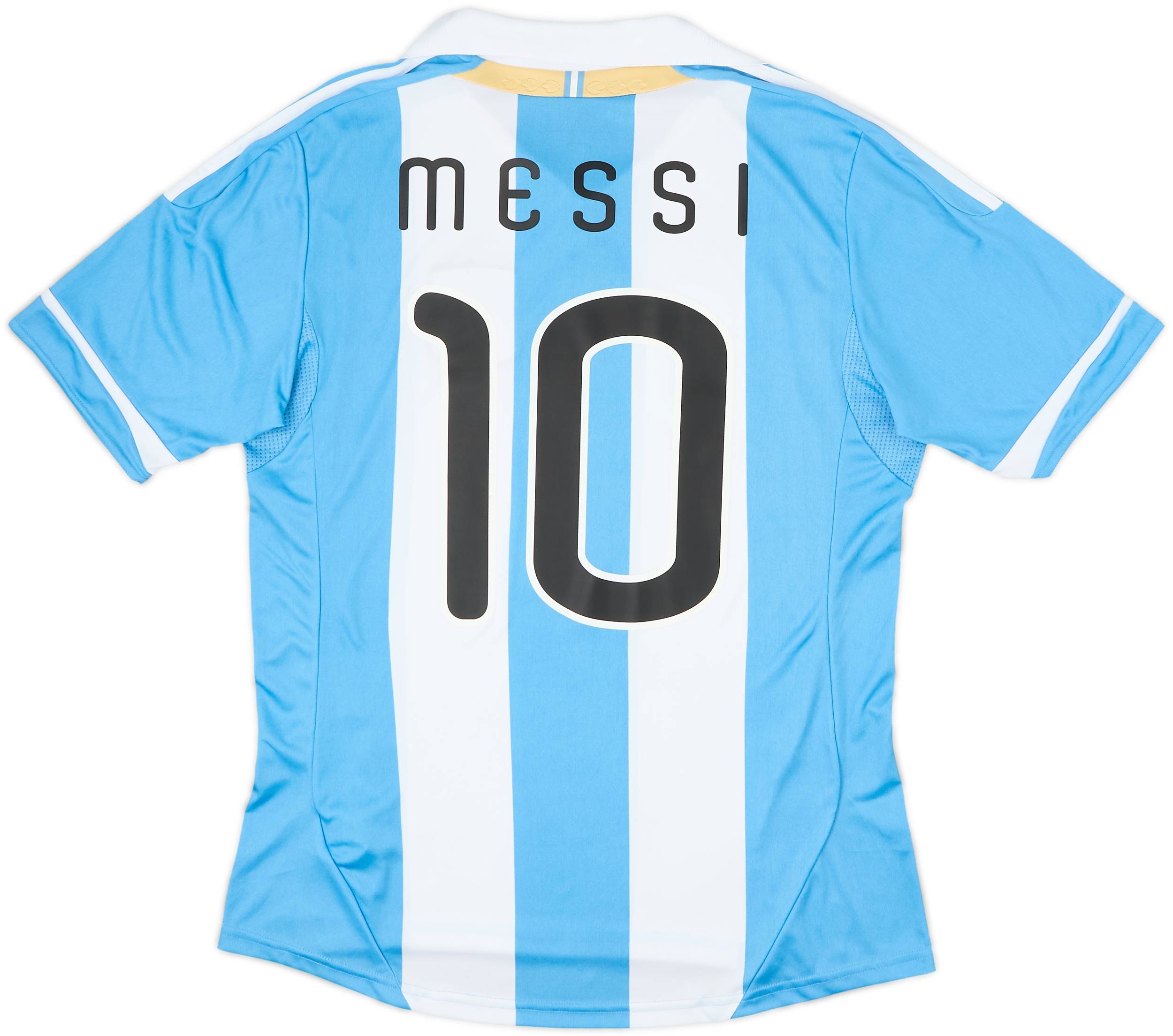 2011-13 Argentina Home Shirt Messi #10 - 8/10 - (L)