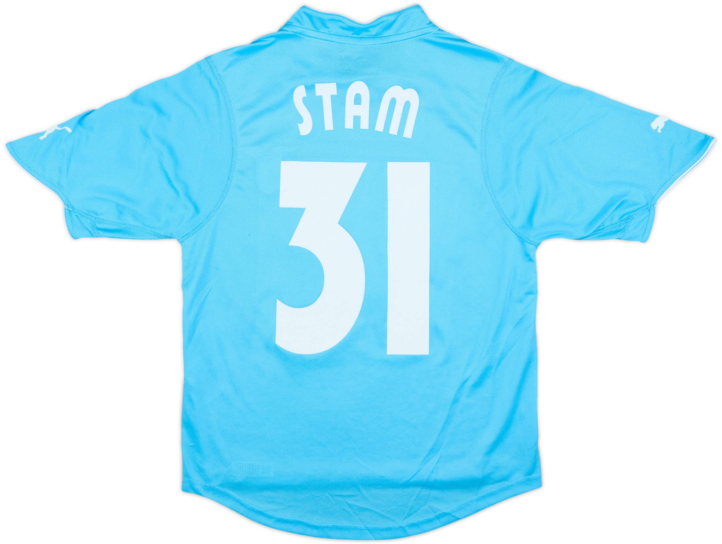PUMA SS Lazio STAM 31 ユニフォーム 2002-03 Lazio Home Shirt Stam #31 - 8/10 - (XL.Boys)