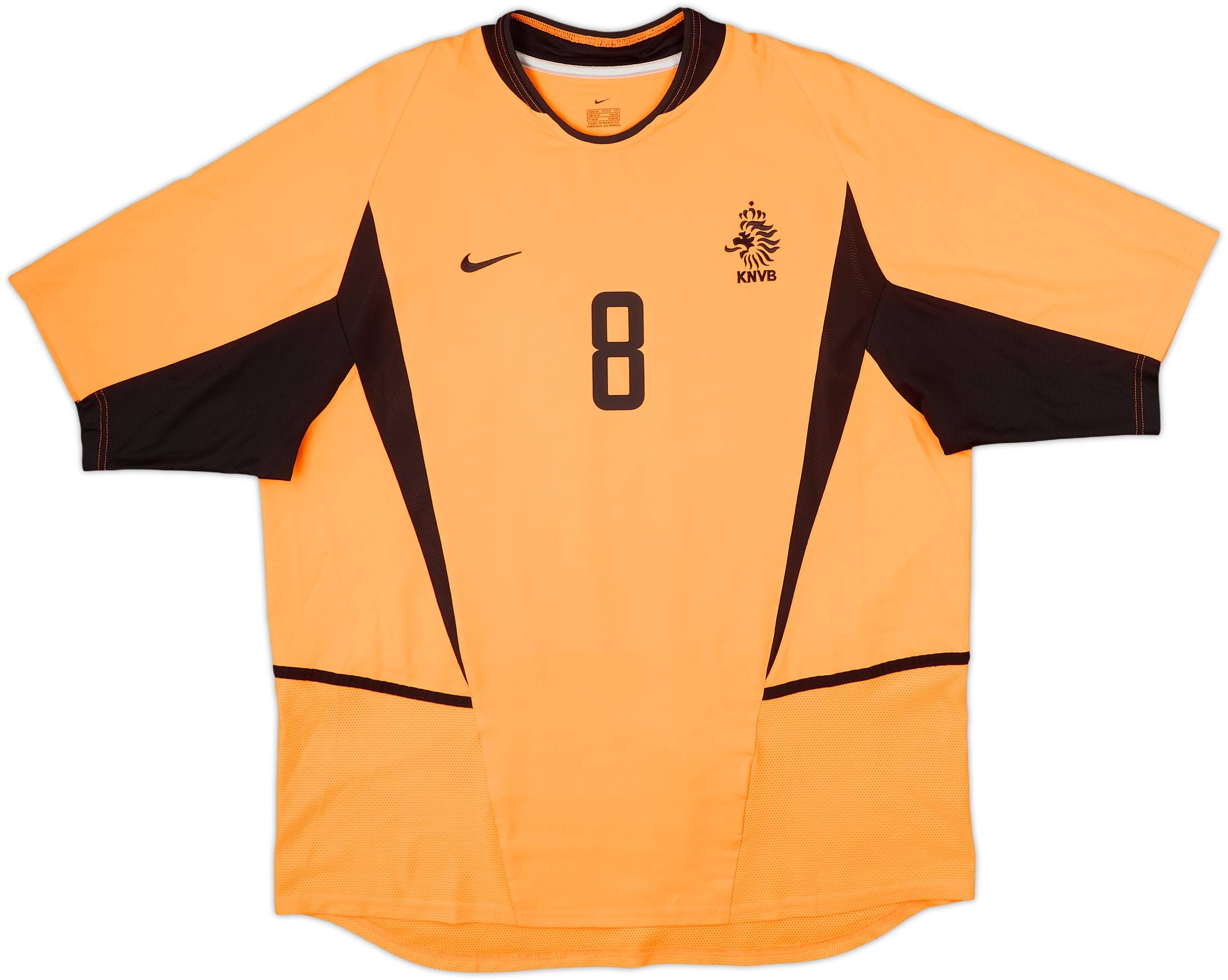 2002-04 Netherlands Home Shirt Davids #8 - 9/10 - (XL)