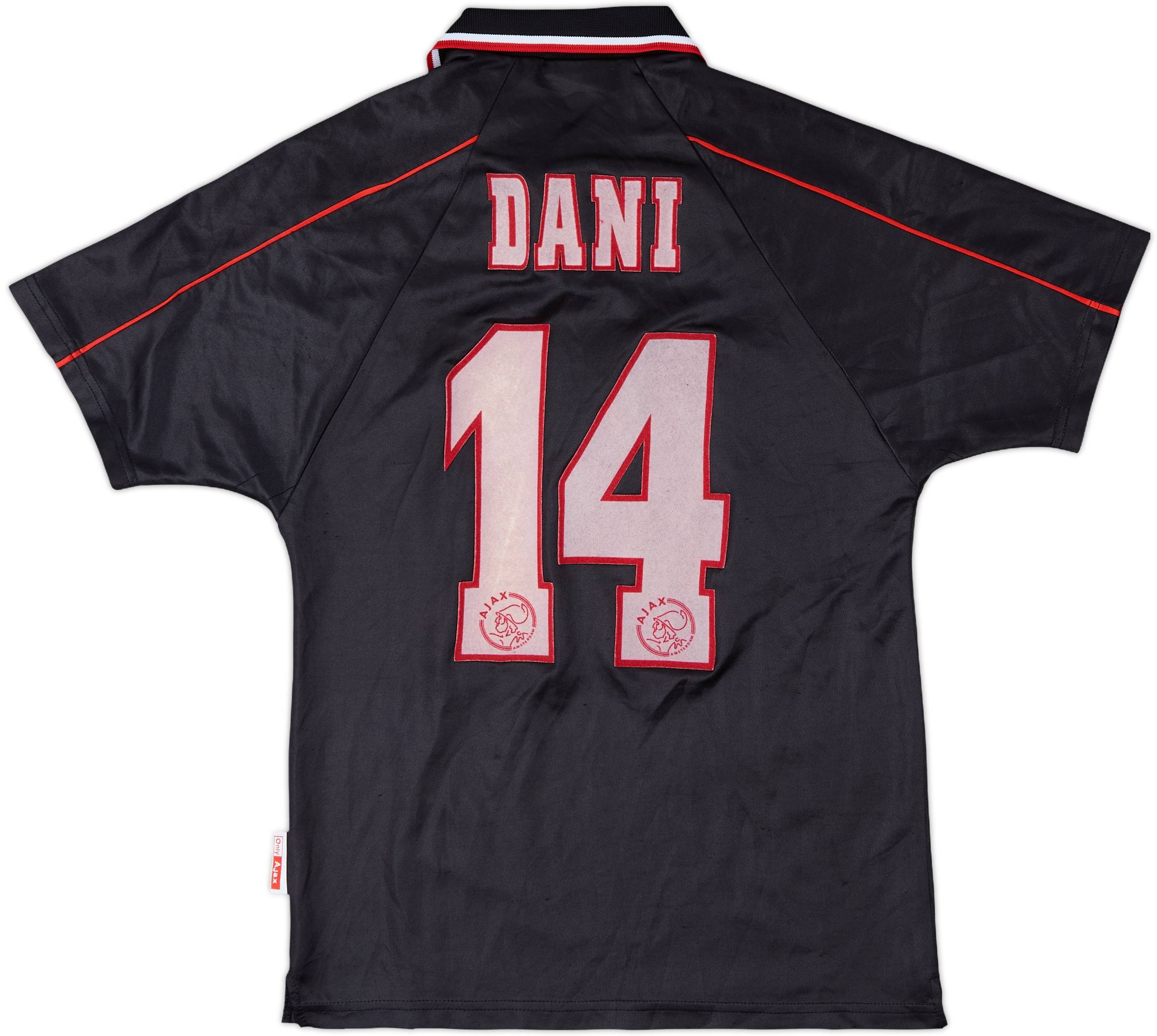 1998-99 Ajax Away Shirt Dani #14 - 7/10 - (XL.Boys)
