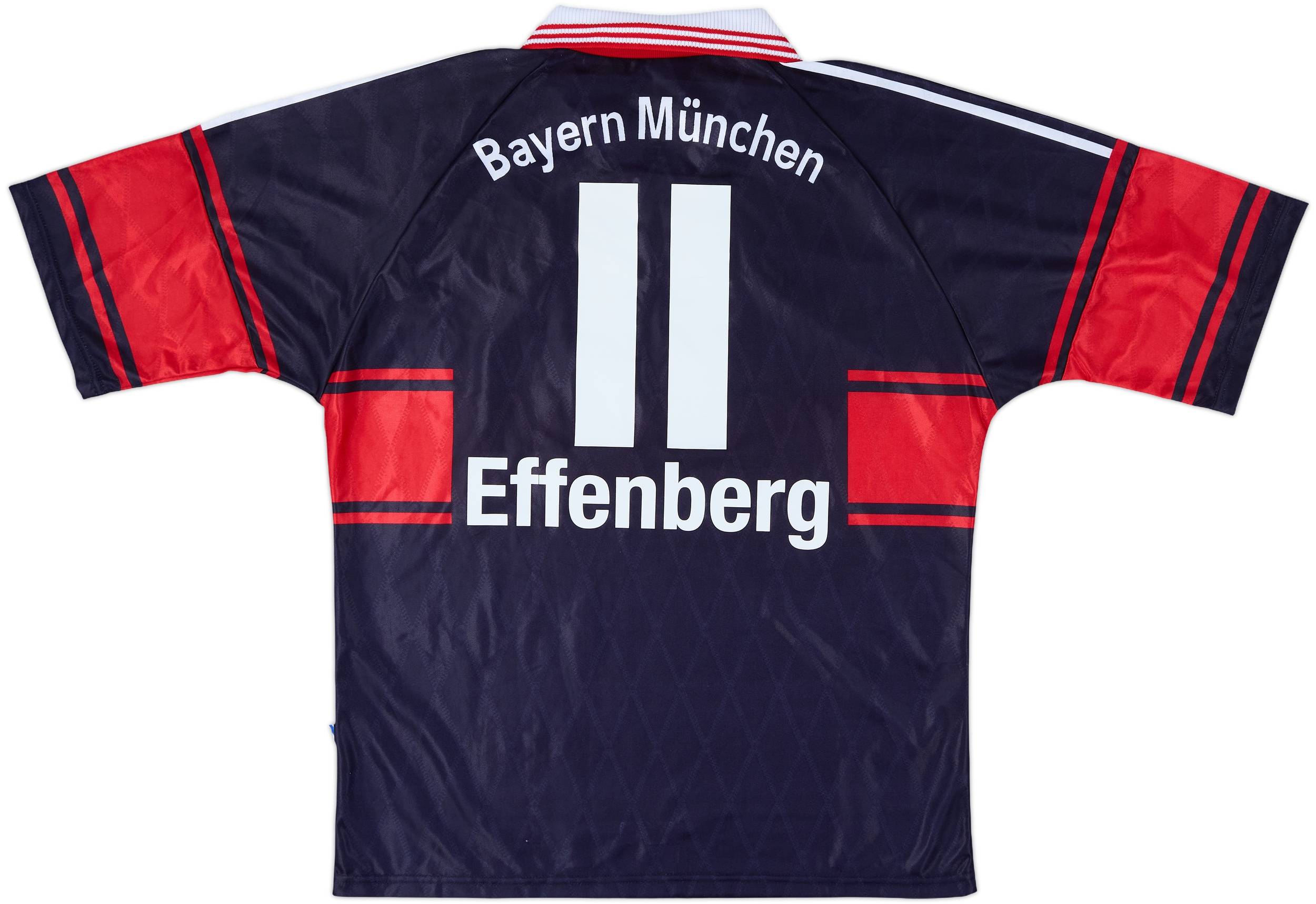 1997-99 Bayern Munich Home Shirt Effenberg #11 - 9/10 - (L)