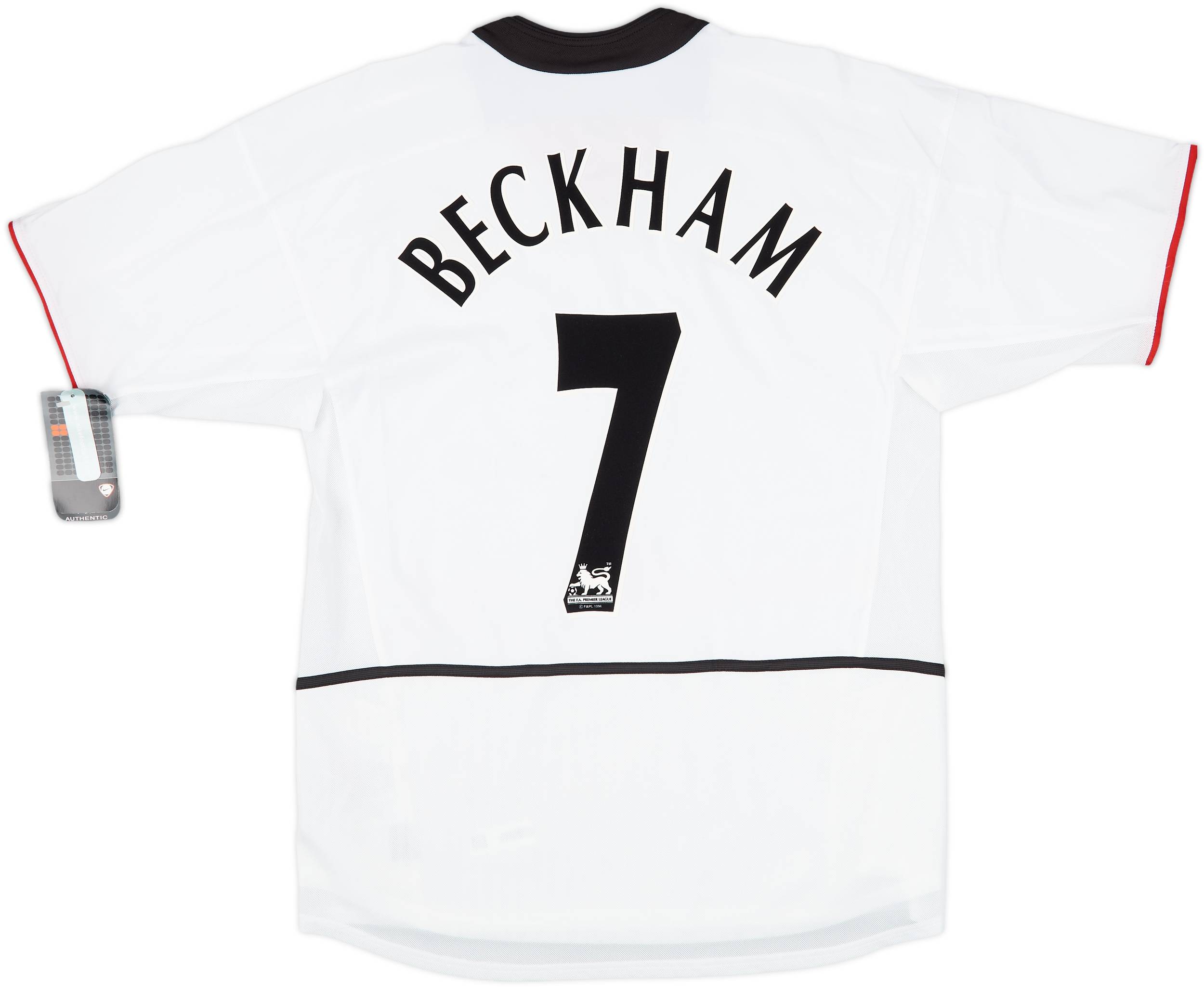 2002-03 Manchester United Away Shirt Beckham #7 (M)
