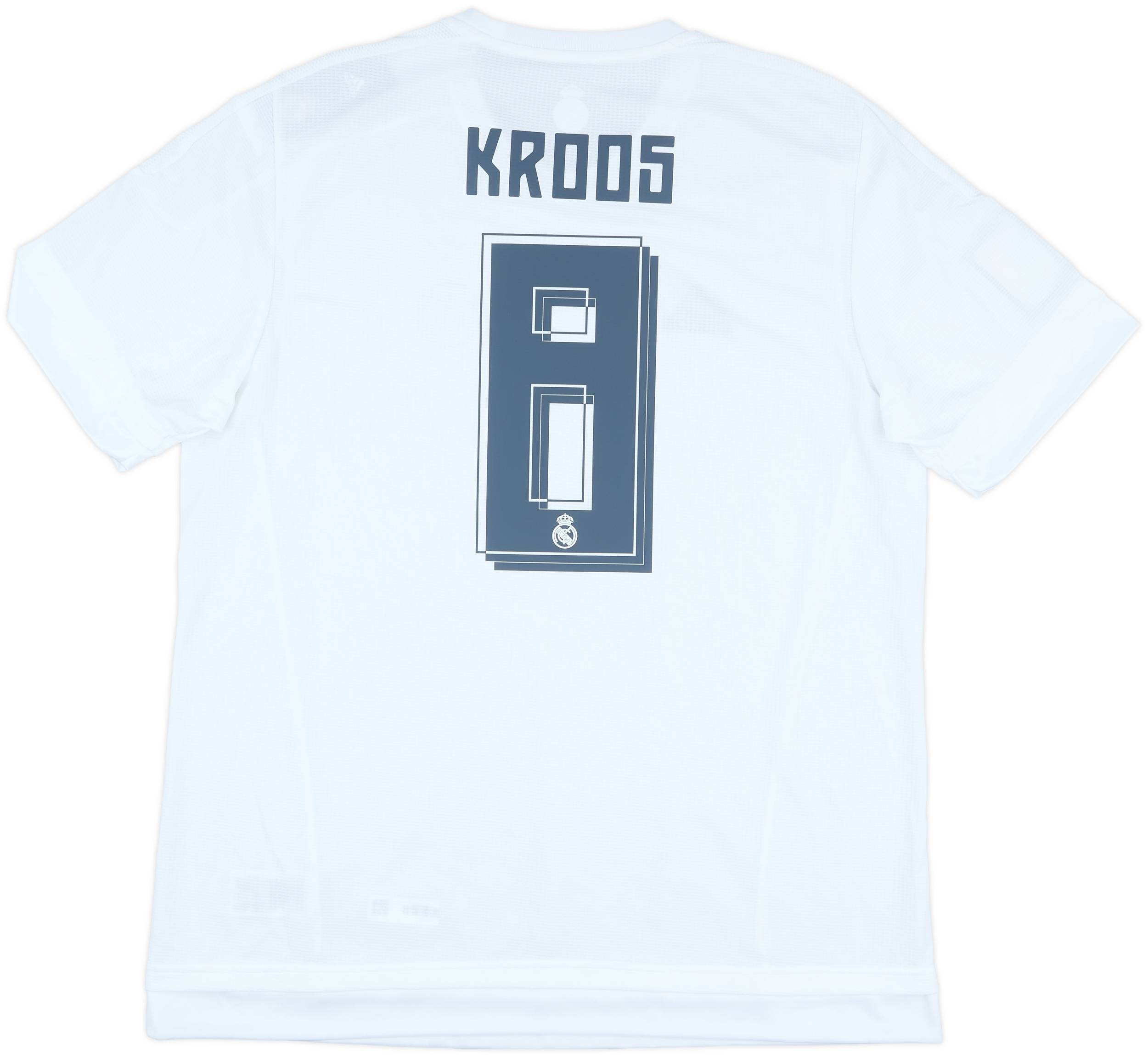 2015-16 Real Madrid Home Shirt Kroos #8 (XL)