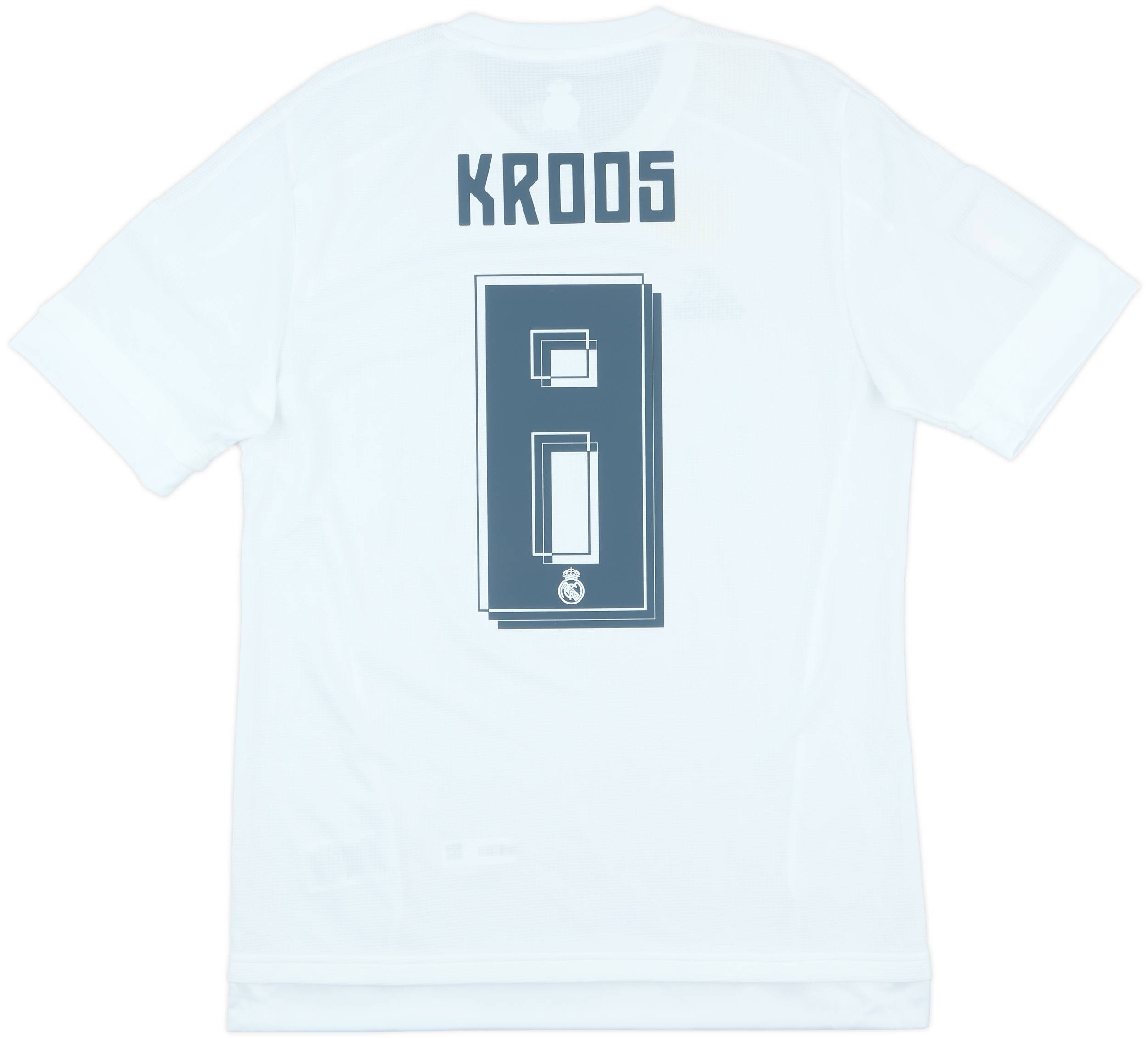 2015-16 Real Madrid Home Shirt Kroos #8 (M)