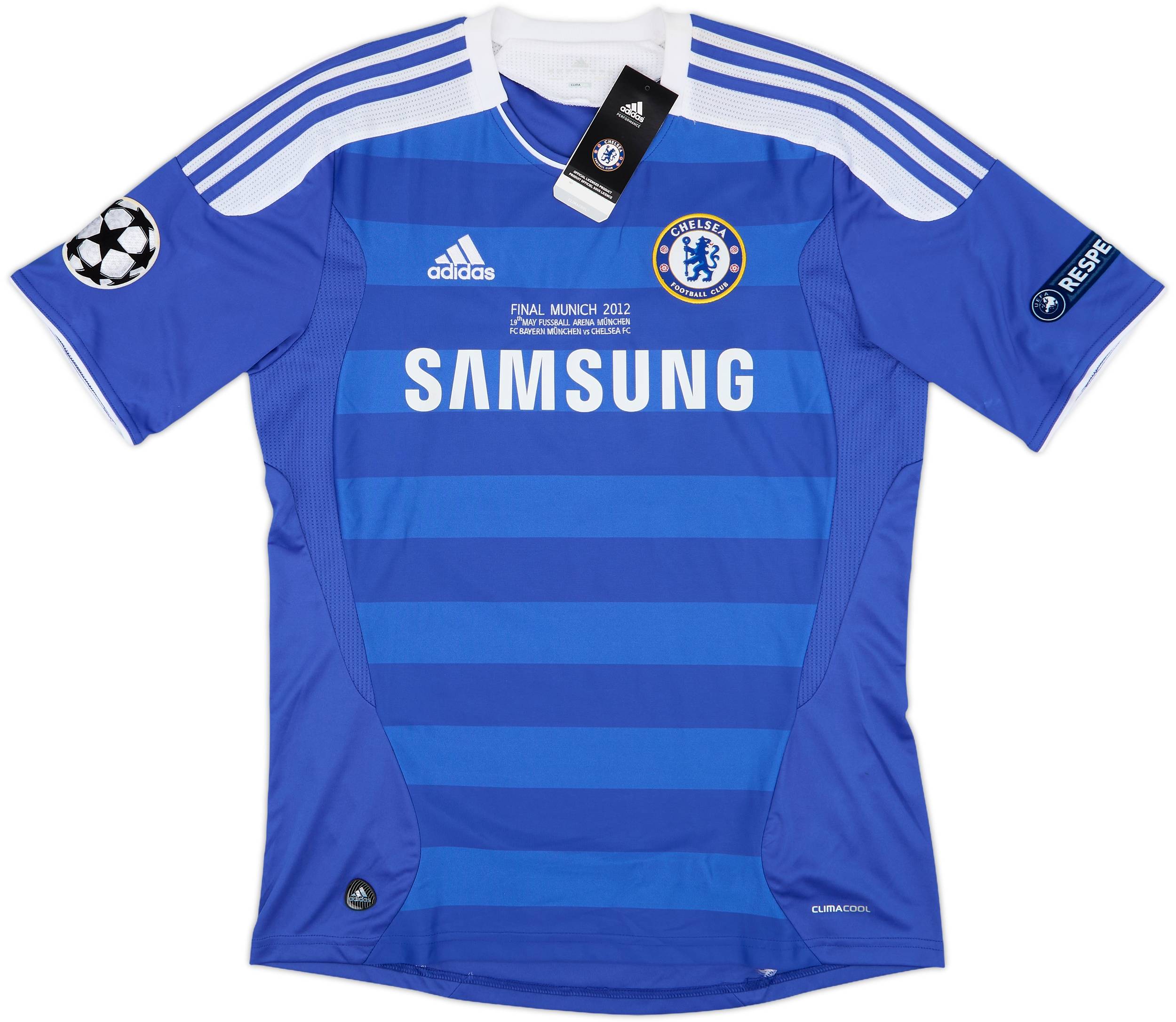 2011-12 Chelsea '2012 Munich Final' Home Shirt Torres #9 (M)