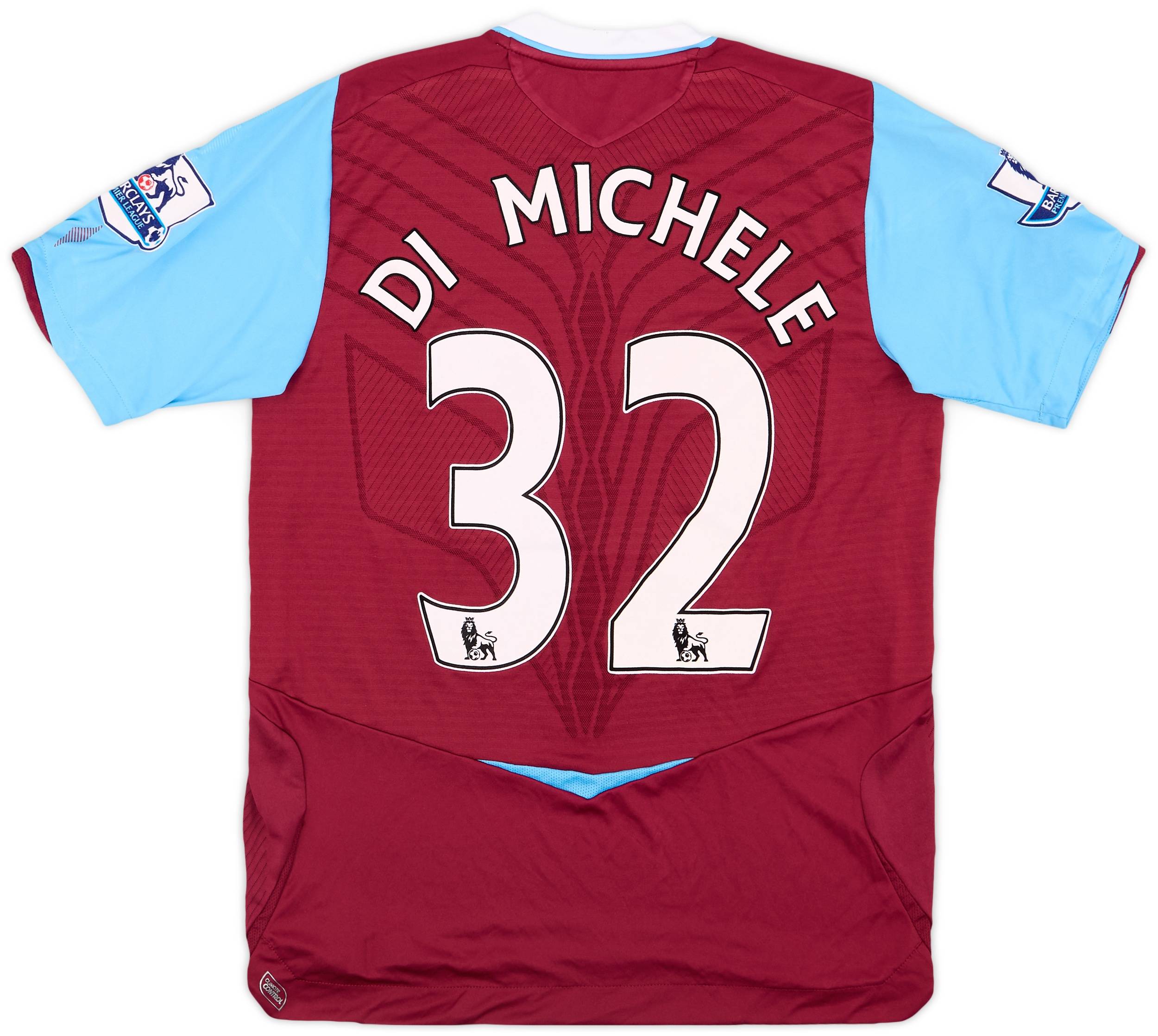 2008-09 West Ham Match Issue Home Shirt Di Michele #32