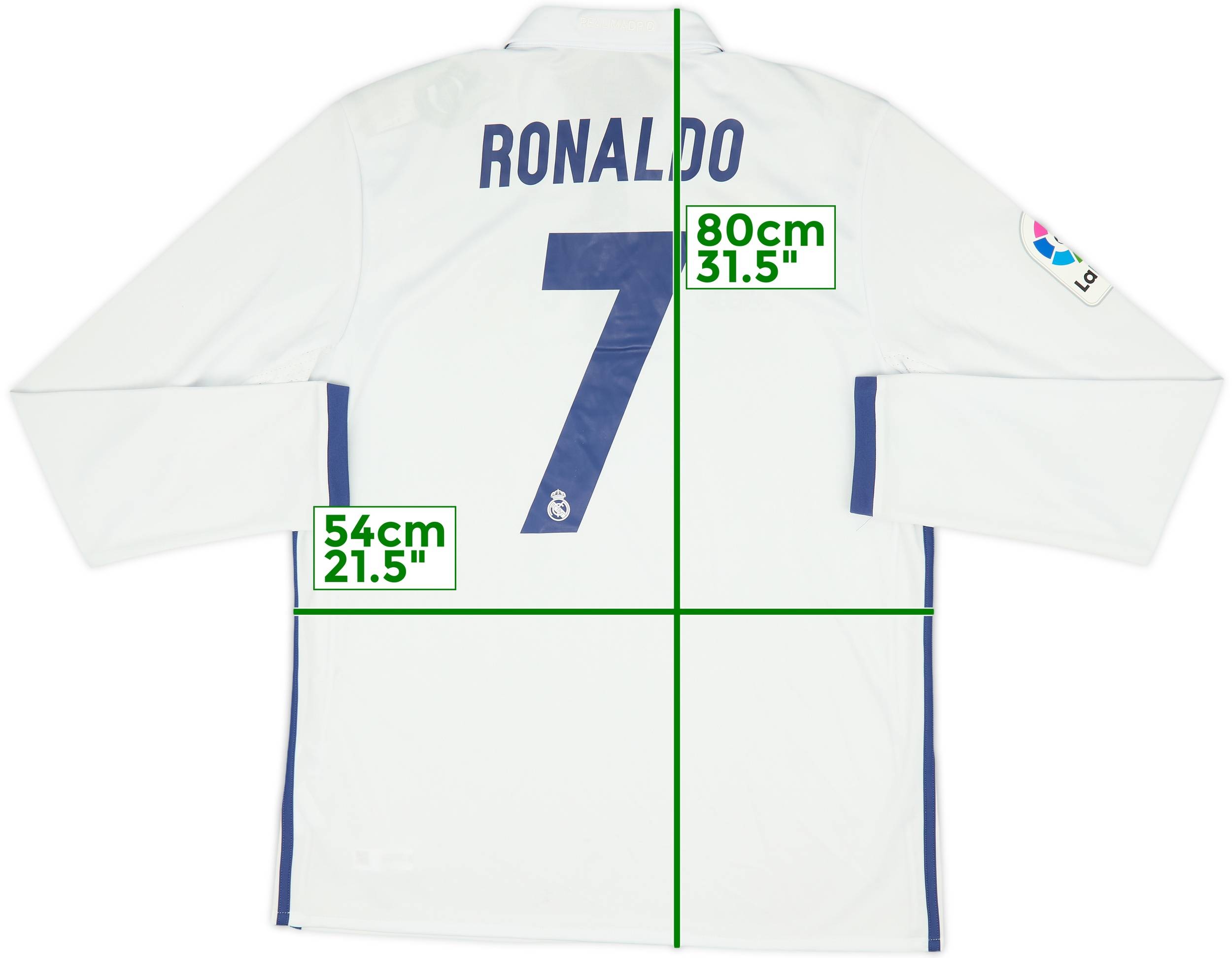 Real Madrid Ronaldo 7 シャツ Mサイズ REAL MADRID RONALDO 7番シャツ - メルカリ