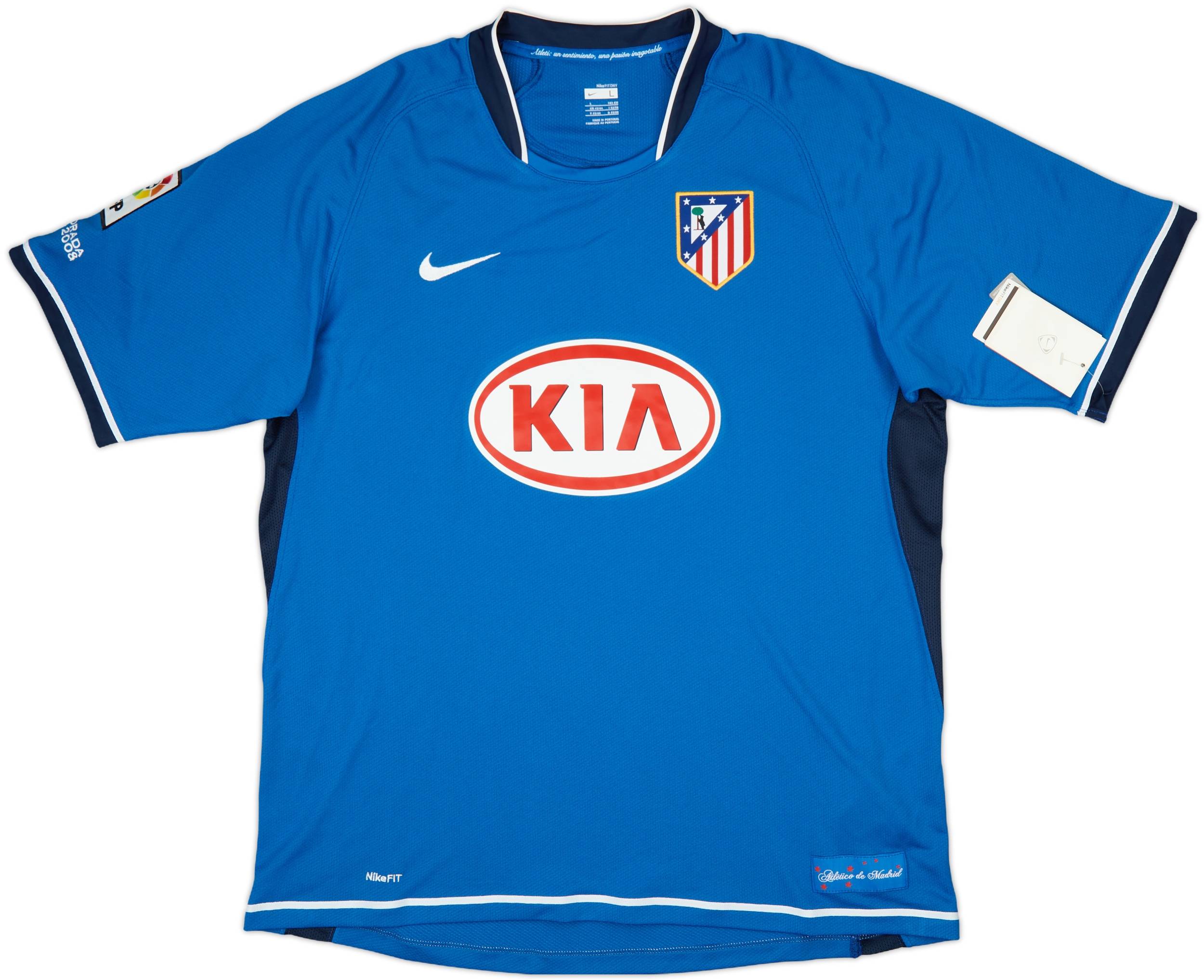 2007-08 Atletico Madrid Away Shirt (L)
