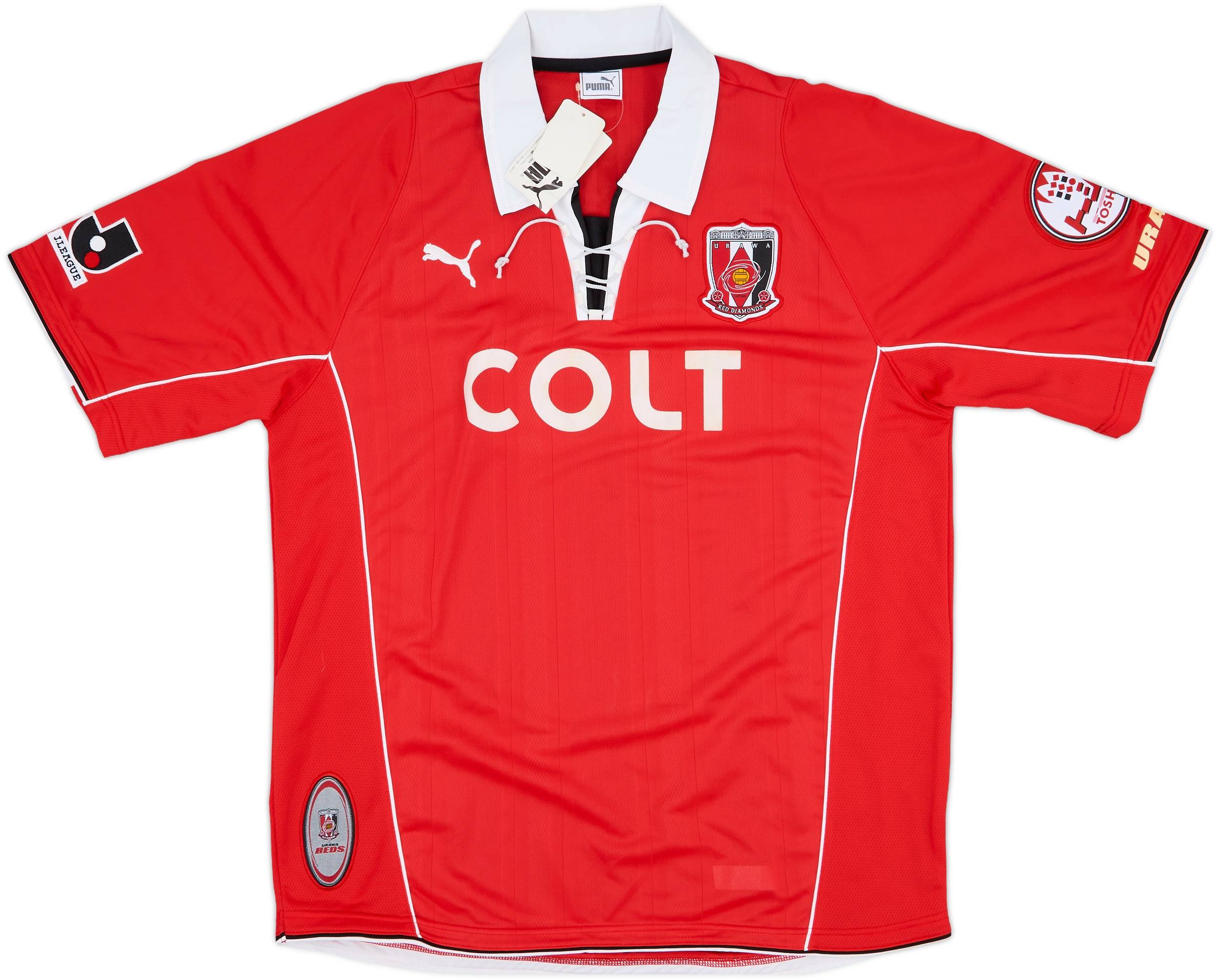 2003 Urawa Red Diamonds Home Shirt (XL)