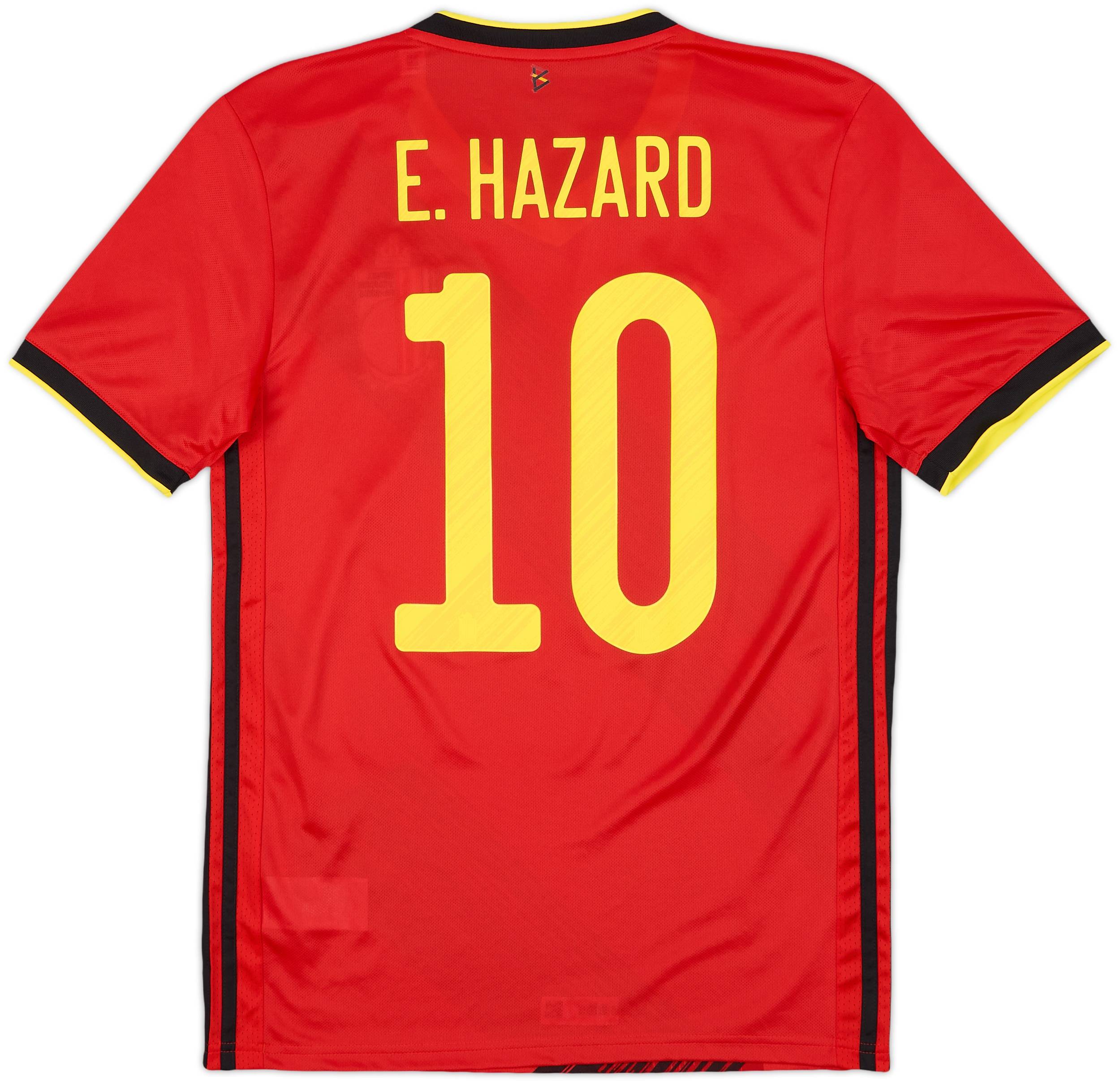2020-21 Belgium Home Shirt E.Hazard #10 (S)