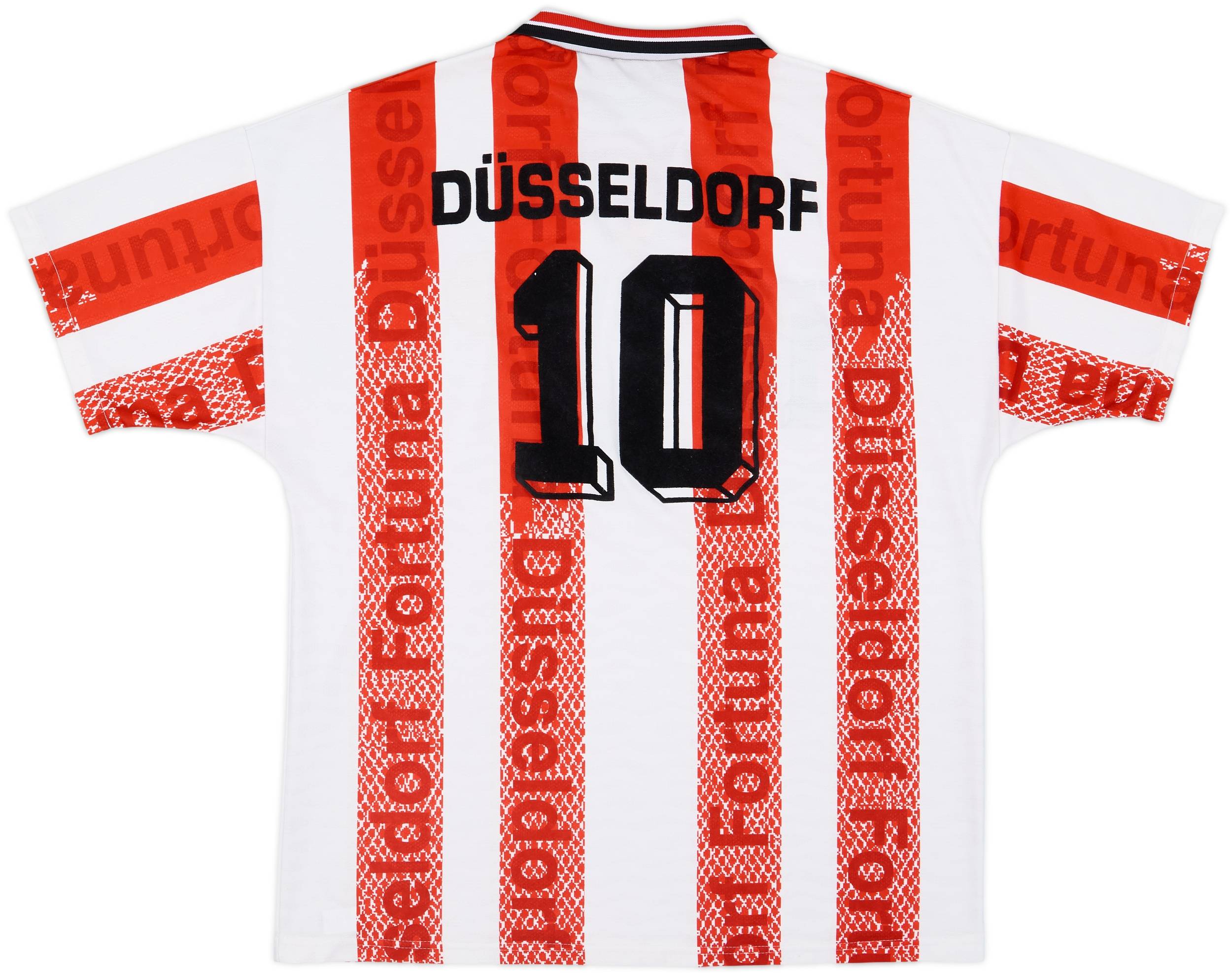 1996-98 Fortuna Dusseldorf Home Shirt #10 - 8/10 - (XL)