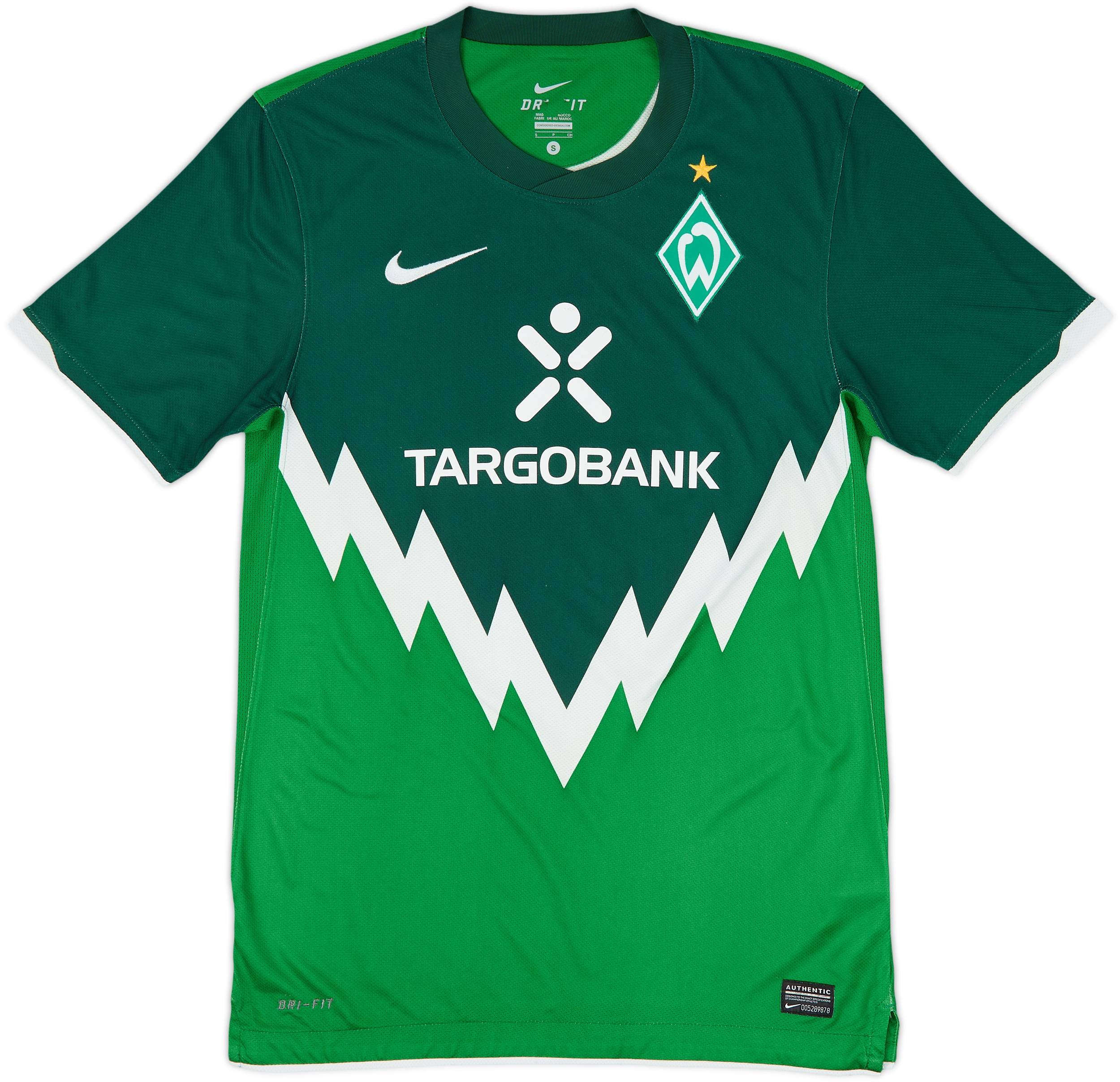 ウェア Werder Bremen 2010/11Player Issue shirt 2010-11 Werder Bremen Player Issue Away L/S Shirt - 10/10 - (L)