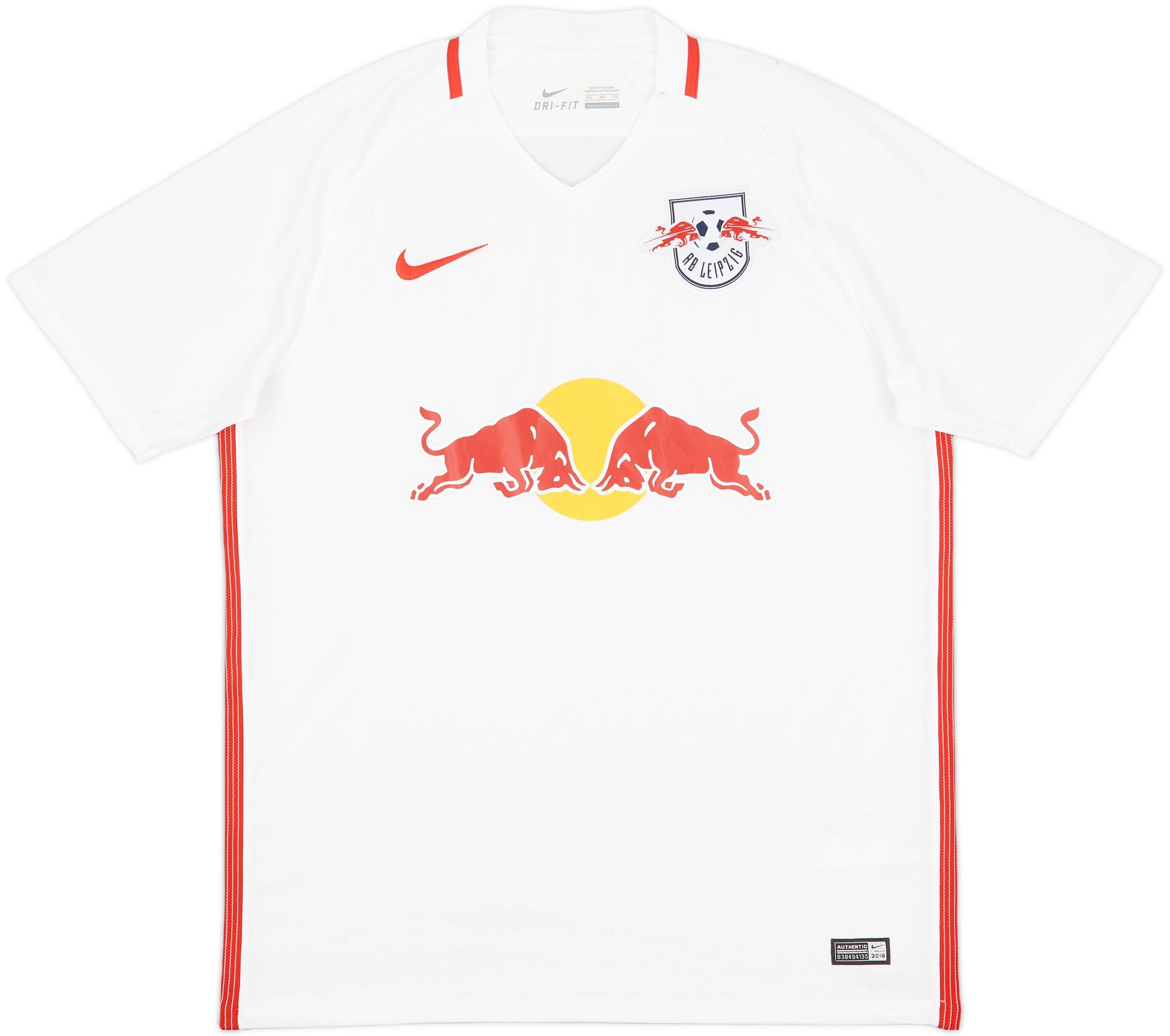 2016-17 RB Leipzig Home Shirt - 6/10 - (XXL)