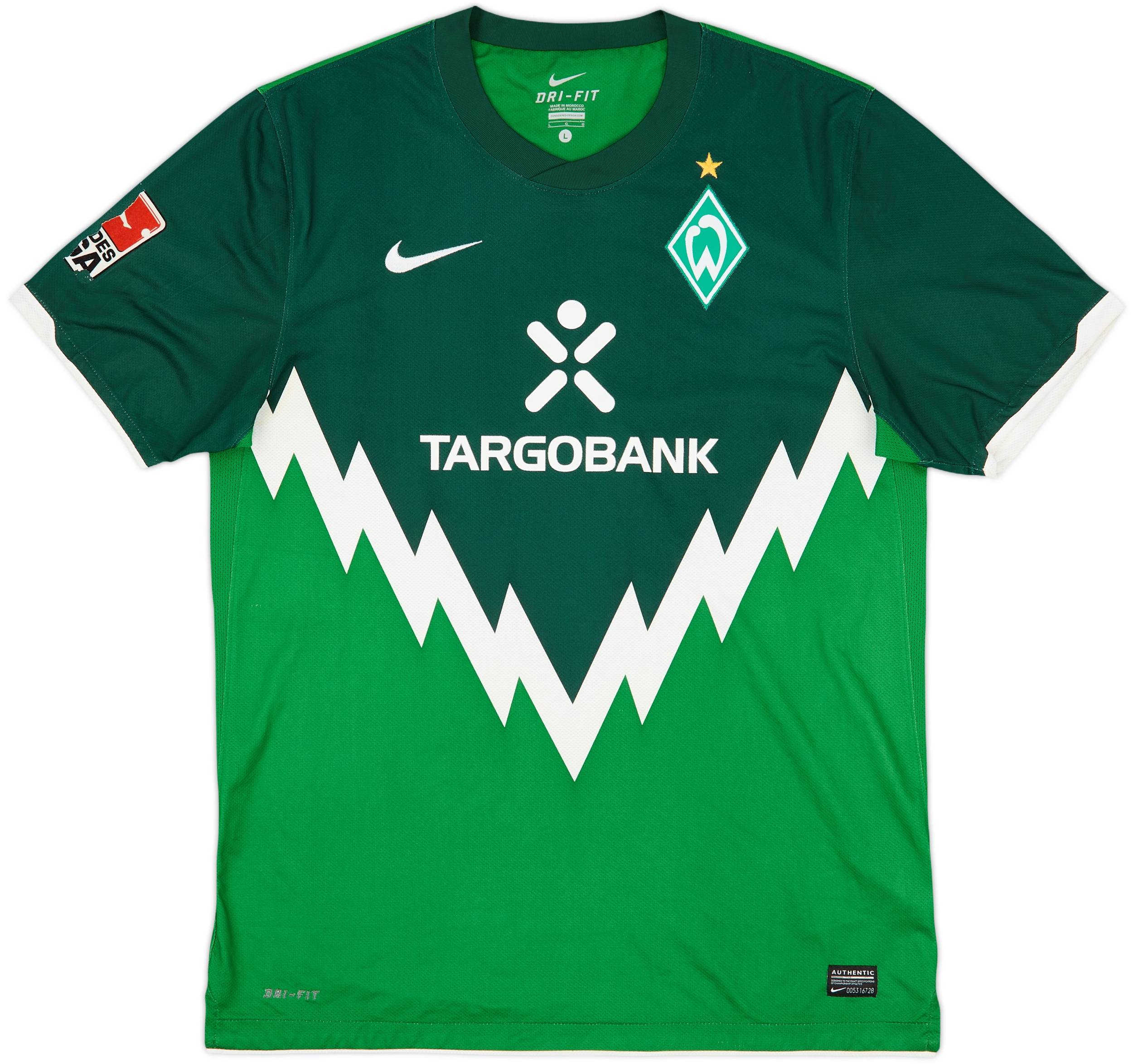 2010-11 Werder Bremen Home Shirt - 5/10 - (L)