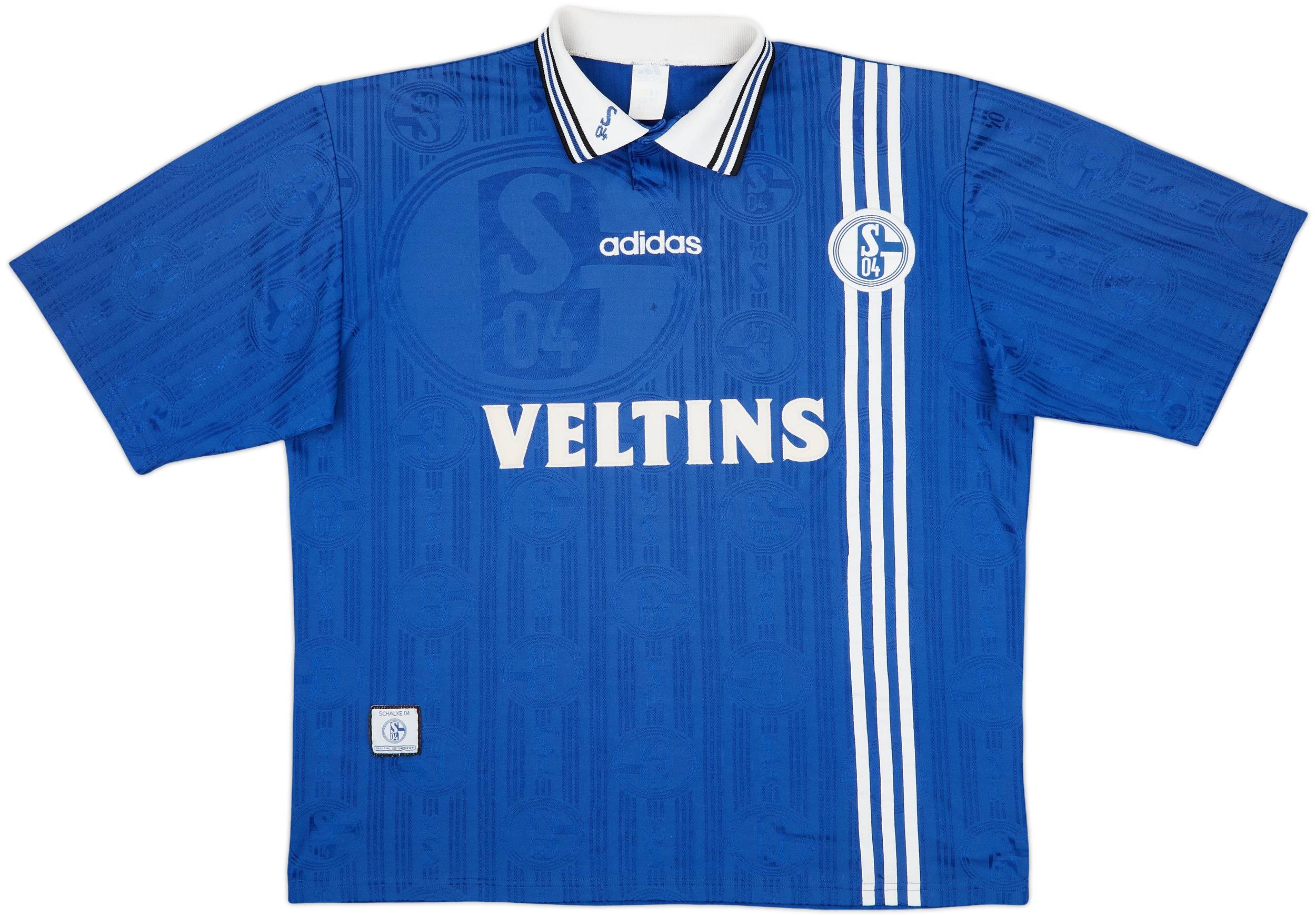 1997-98 Schalke Home Shirt - 8/10 - (XL)