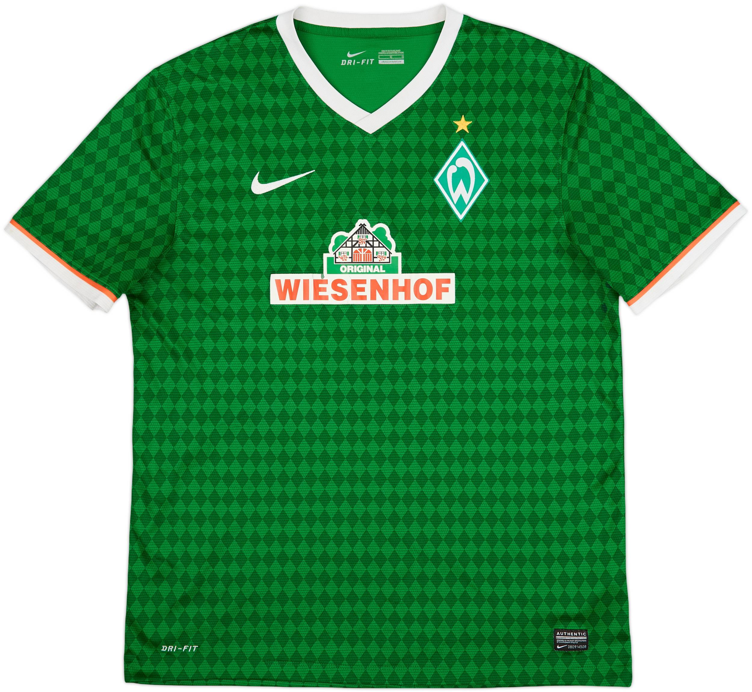 2013-14 Werder Bremen Home Shirt - 6/10 - (L)