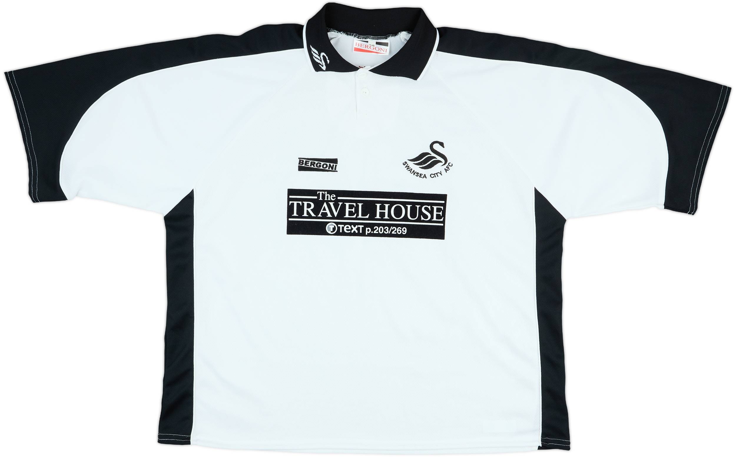 2003-04 Swansea City Home Shirt - 9/10 - (XL)
