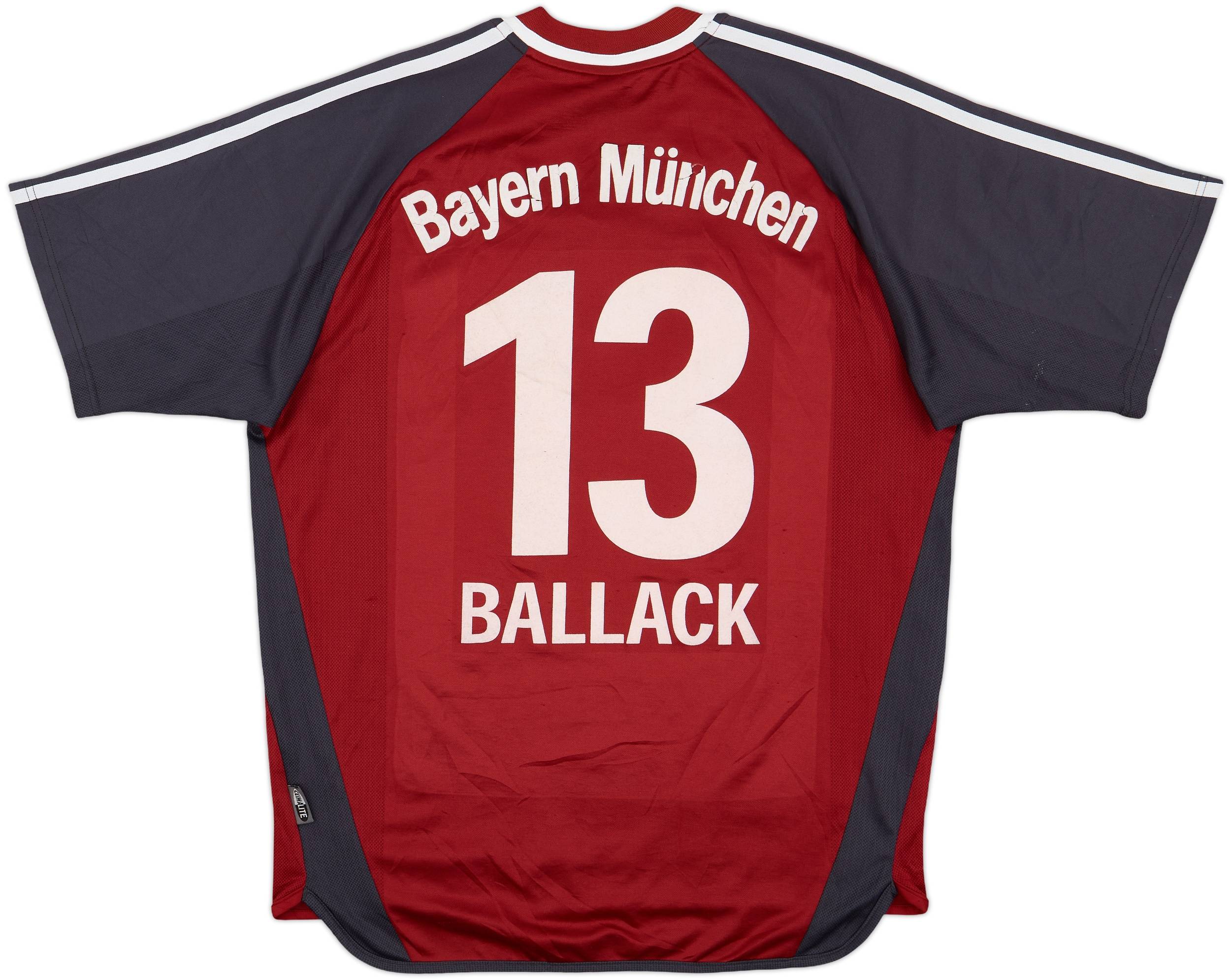 2002-03 Bayern Munich Home Shirt Ballack #13 - 5/10 - (M)