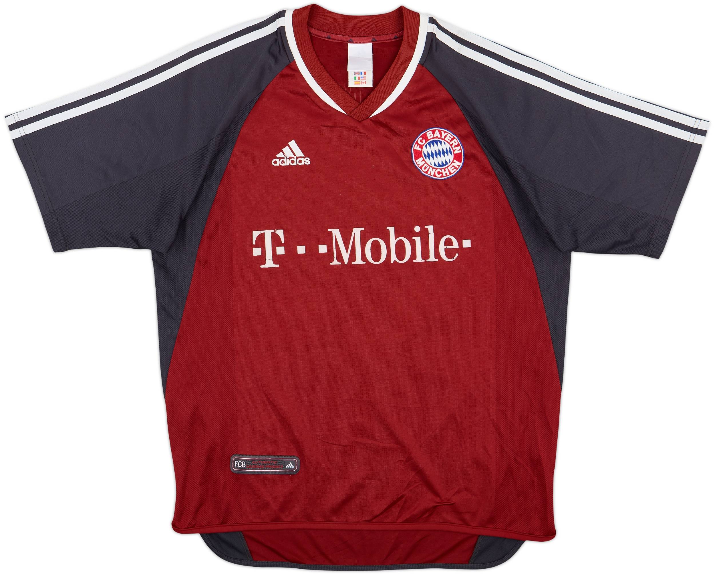 BAYERN 02/03シーズン BALLACK バラック 2002-03 Bayern Munich CL Shirt Ballack #13 (XL)