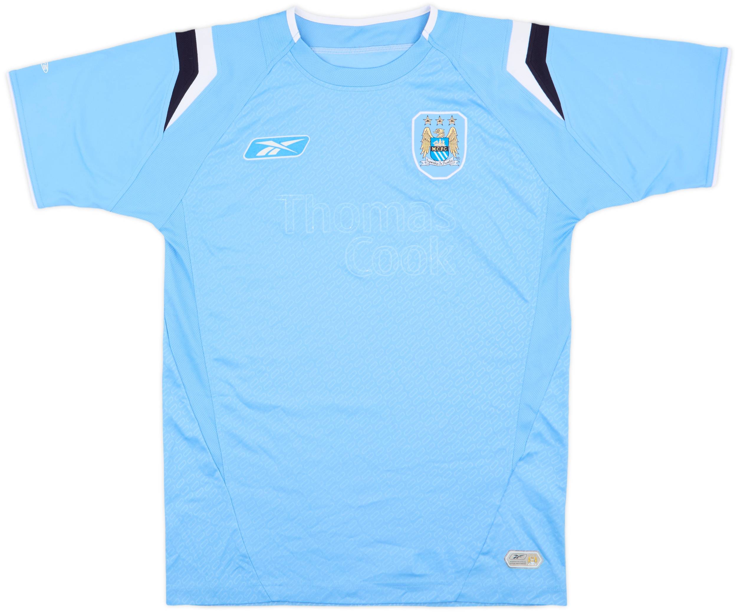 2004-05 Manchester City Home Shirt - 3/10 - (XS)