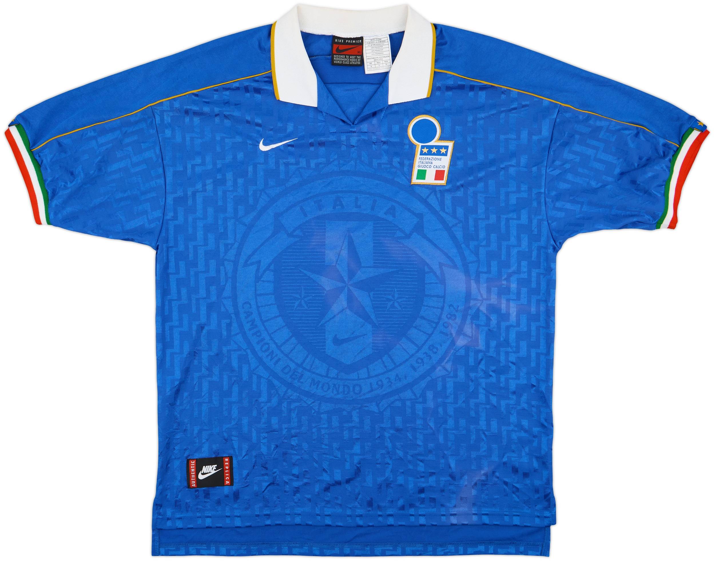 1994-96 Italy Home Shirt - 7/10 - (XL)